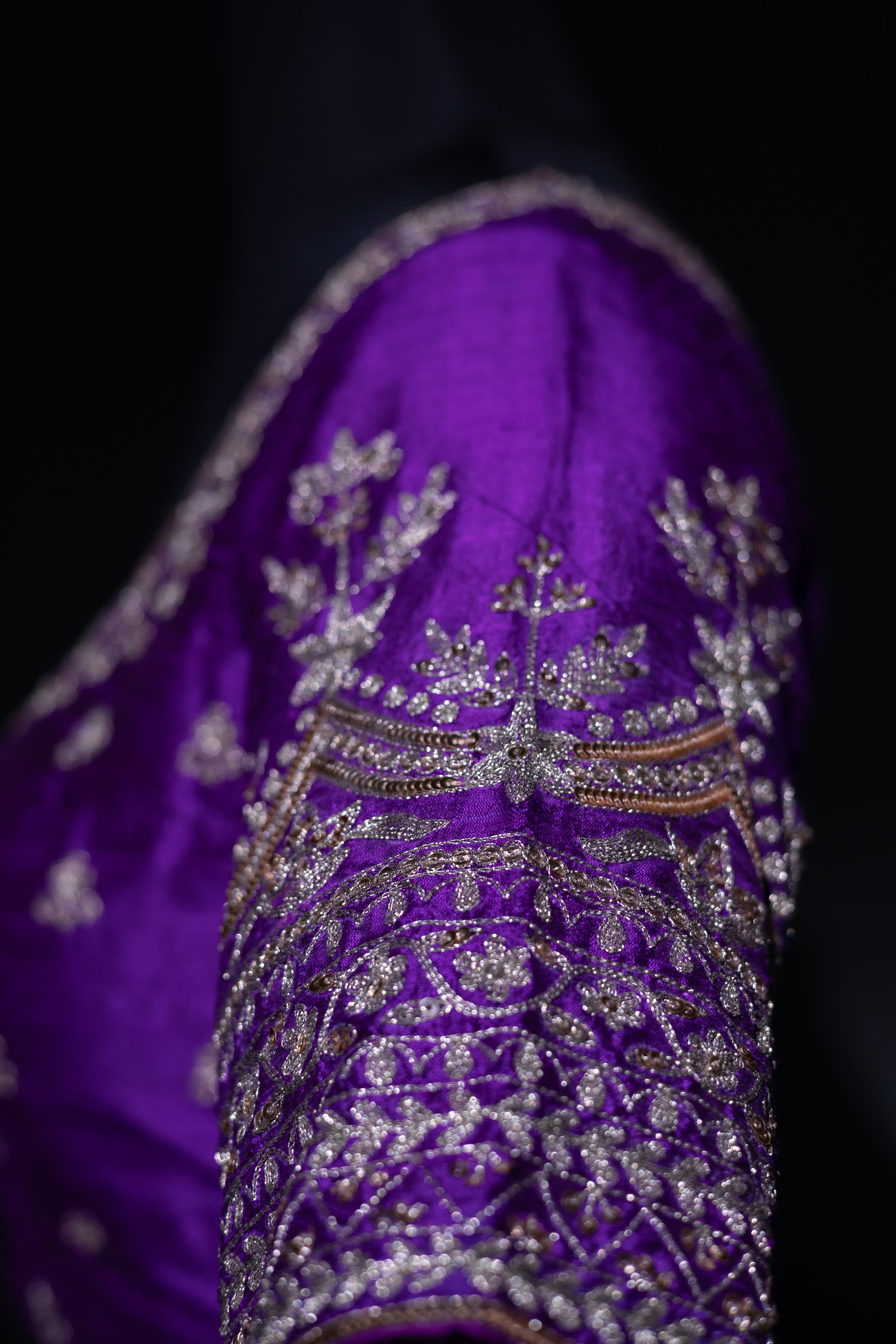 Tussar Raw Silk Zari Work