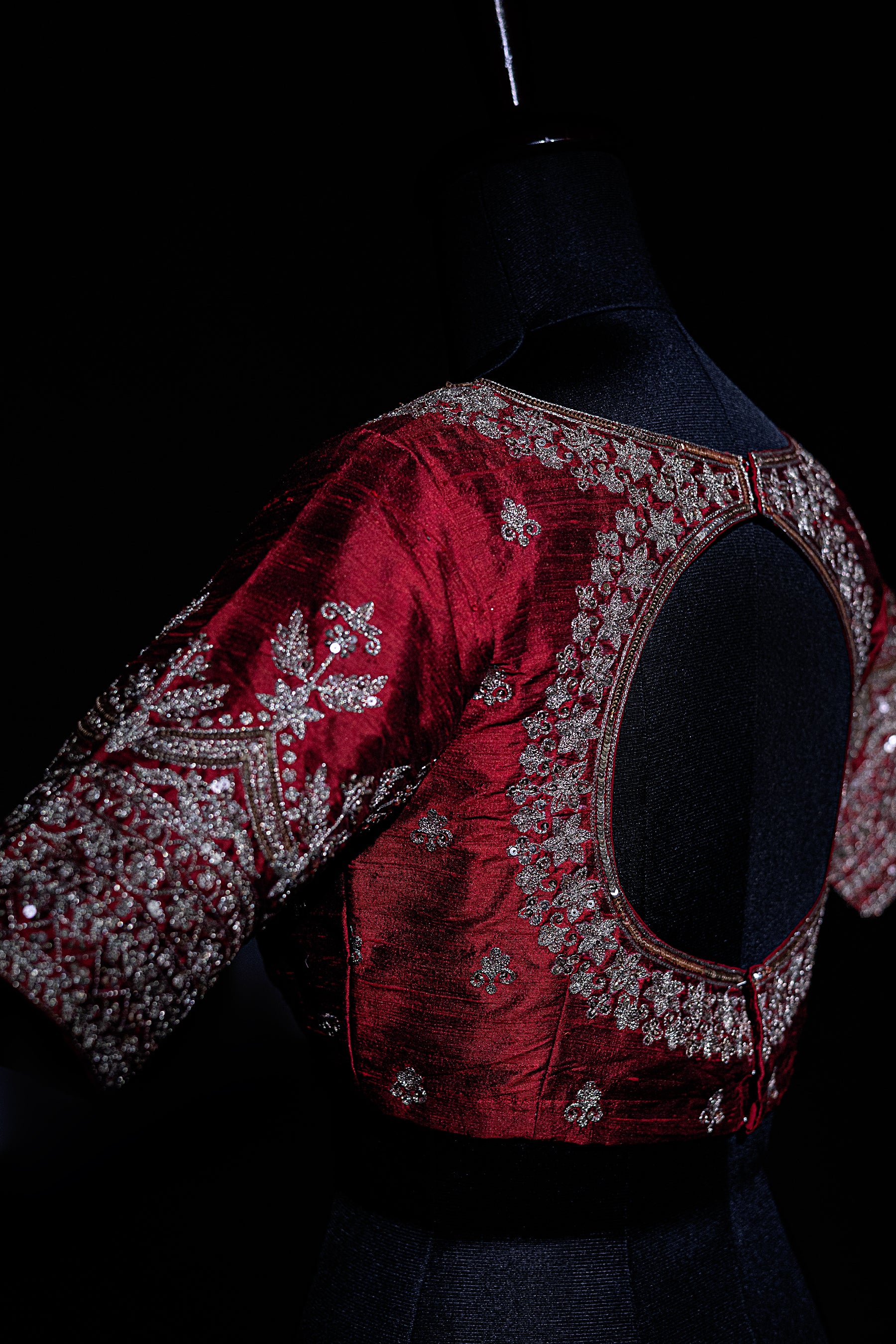 Tussar Raw Silk Zari Work