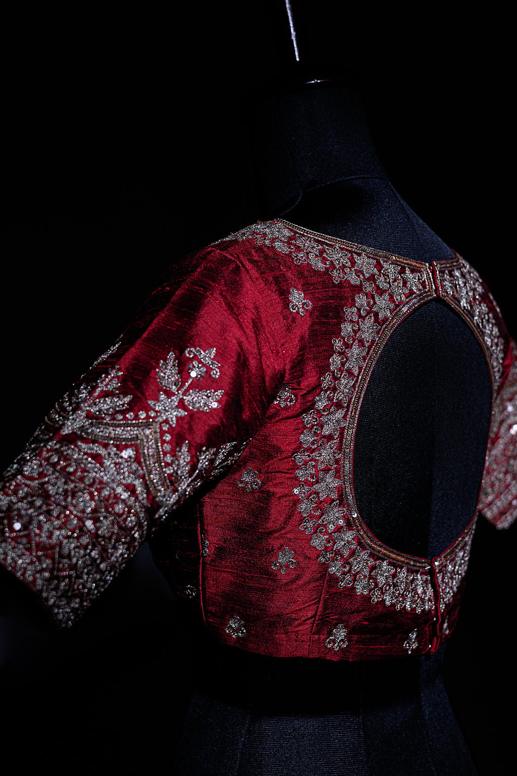 Tussar Raw Silk Zari Work
