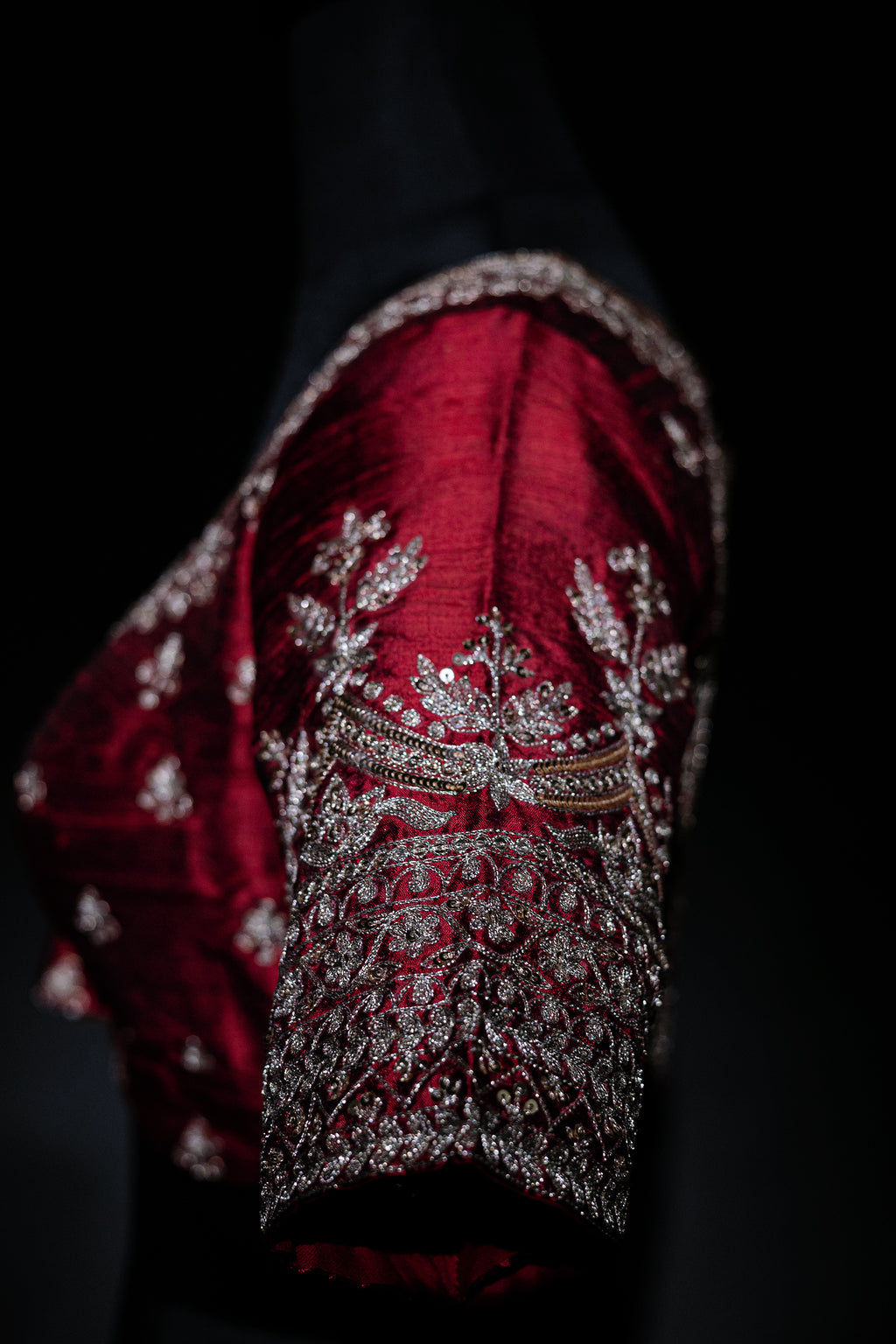 Tussar Raw Silk Zari Work