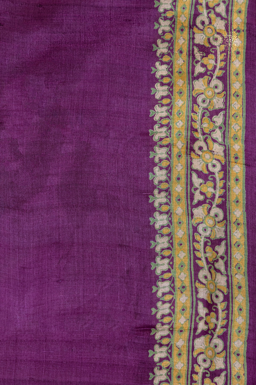 Tussar Block Print