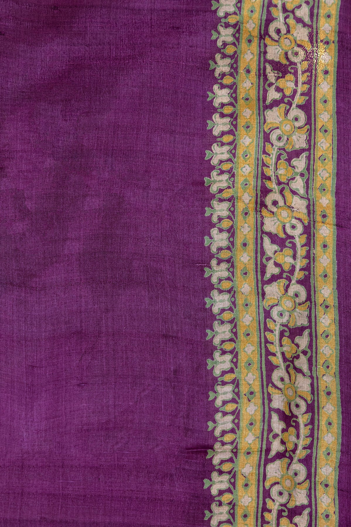Tussar Block Print