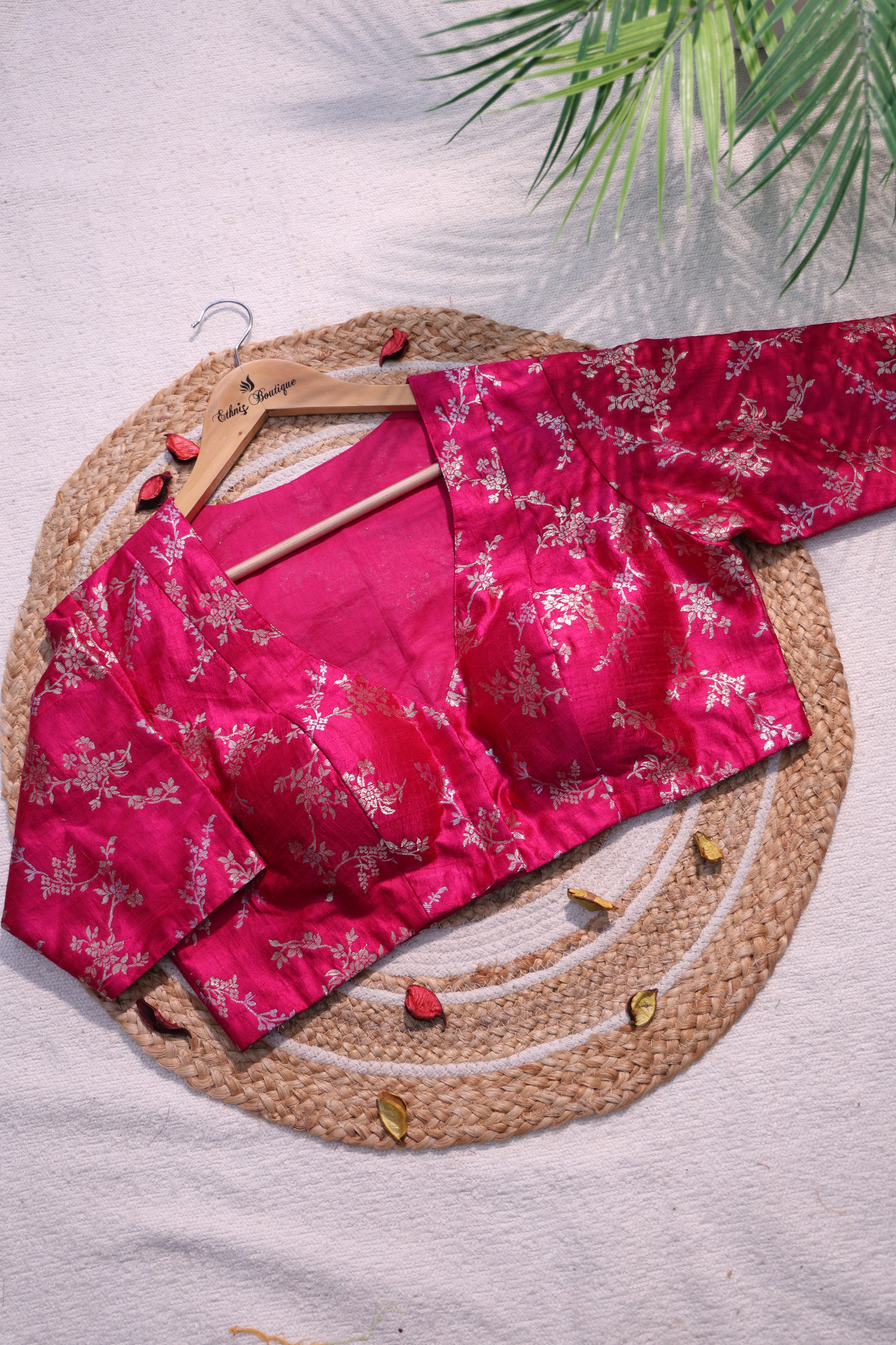 Raw Silk Blouse