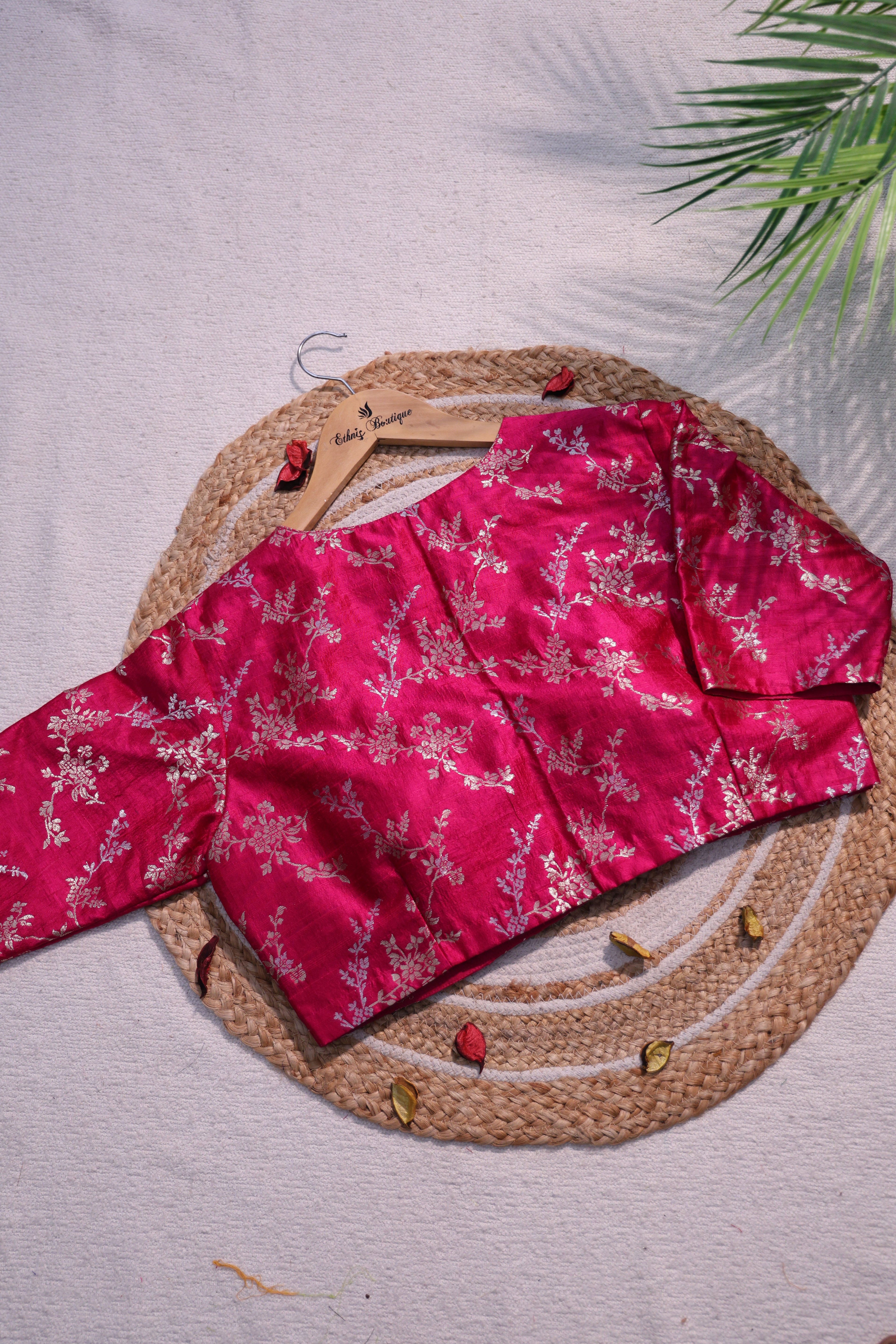 Raw Silk Blouse