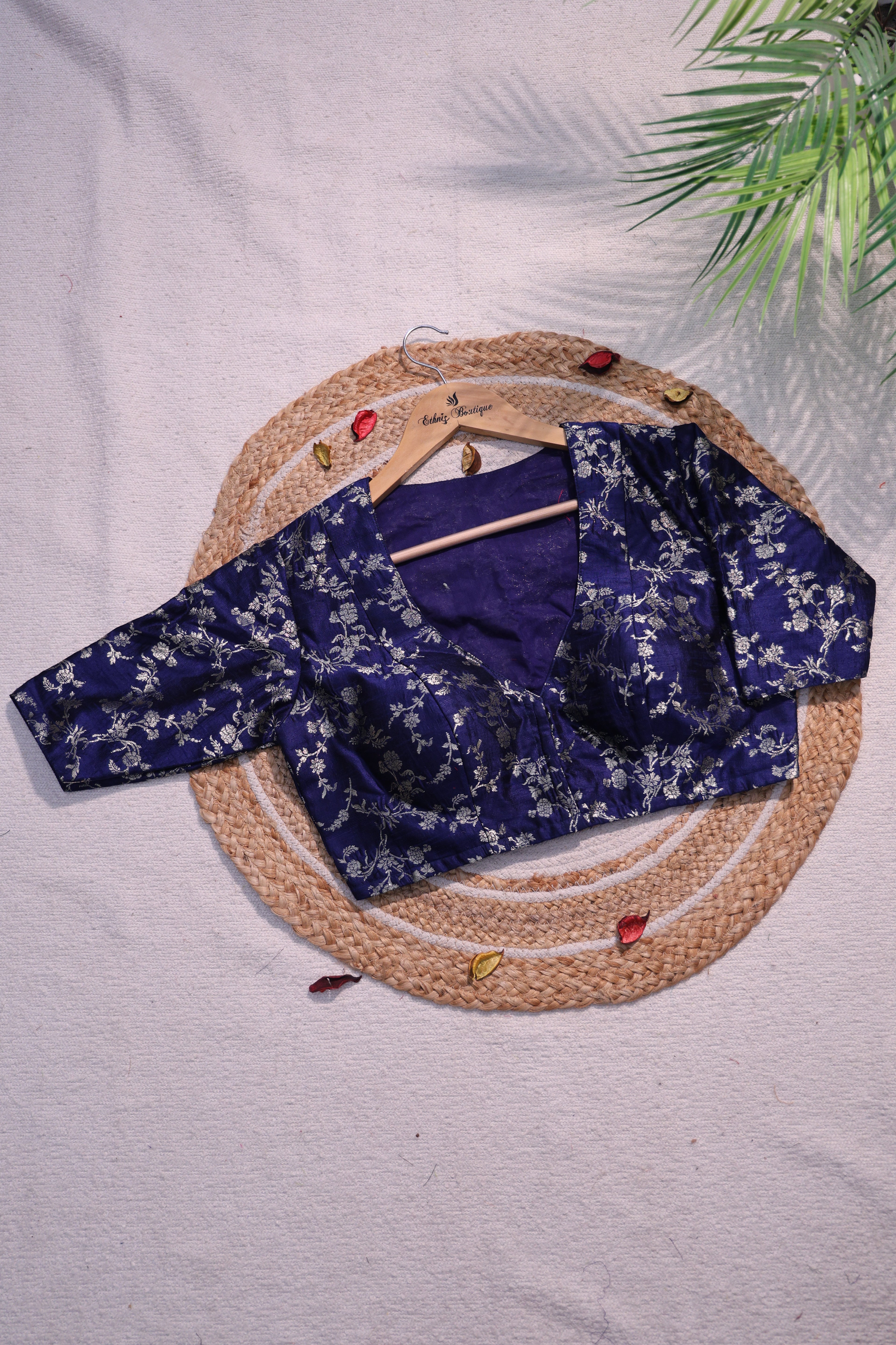 Raw Silk Blouse