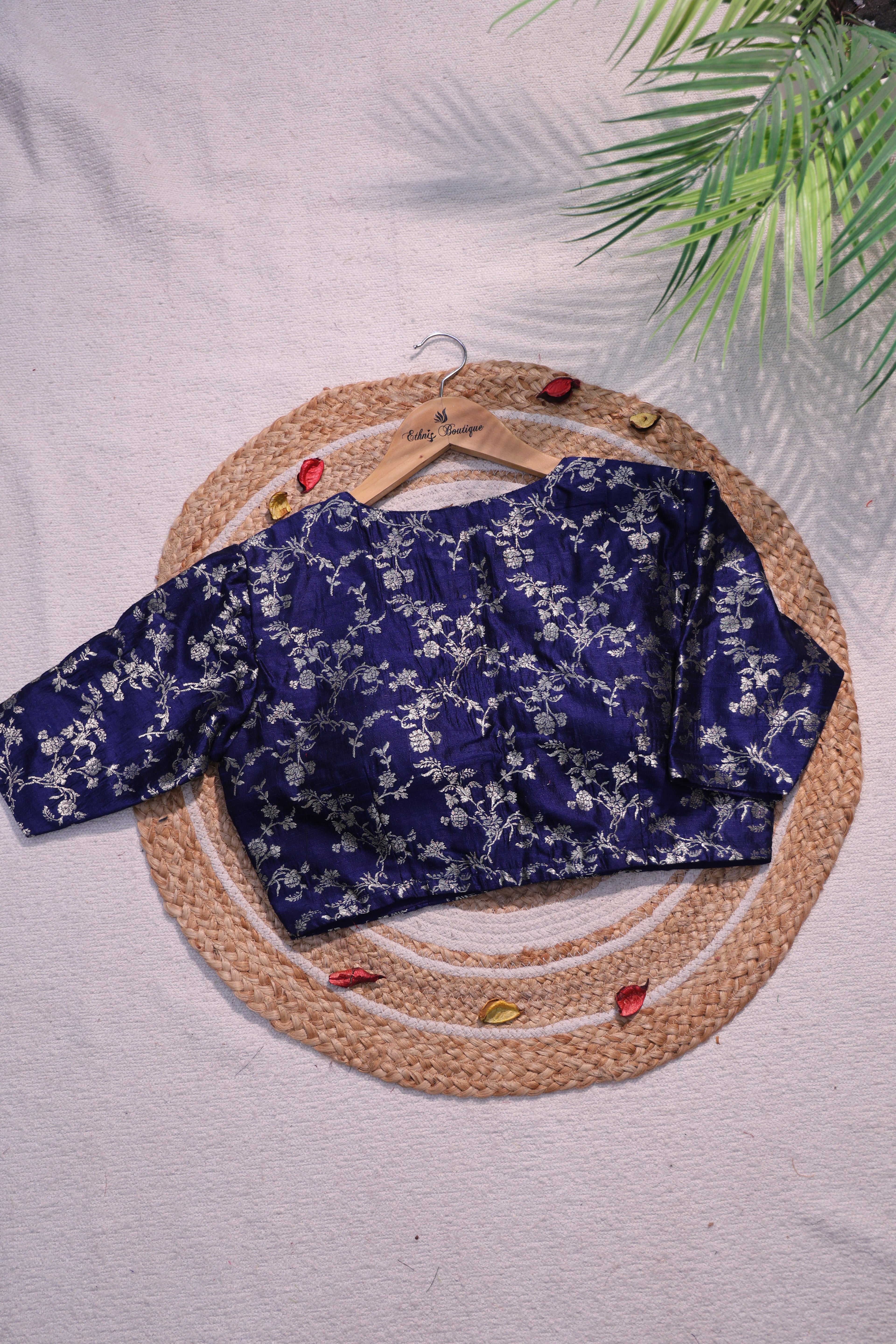 Raw Silk Blouse