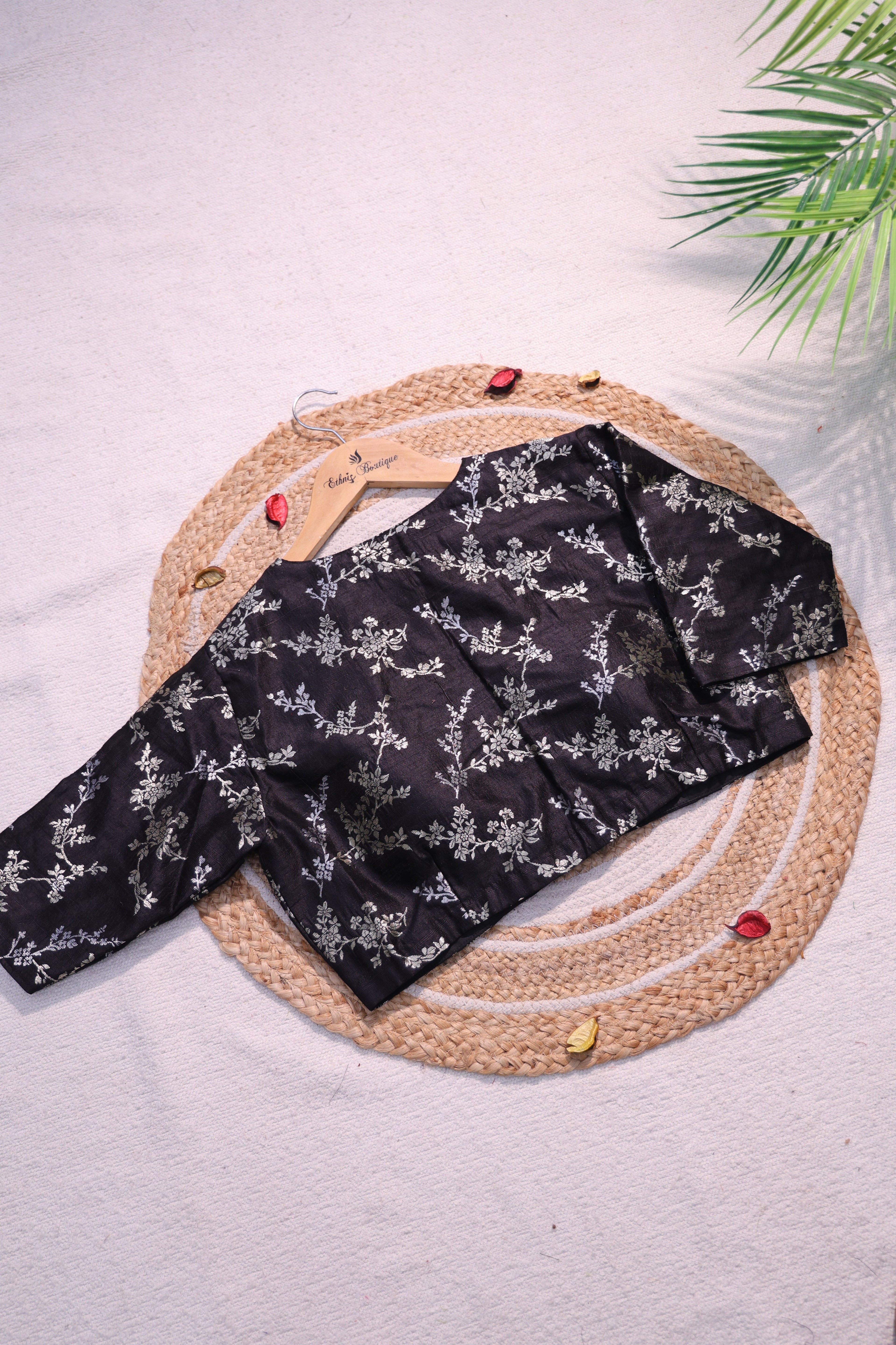 Raw Silk Blouse
