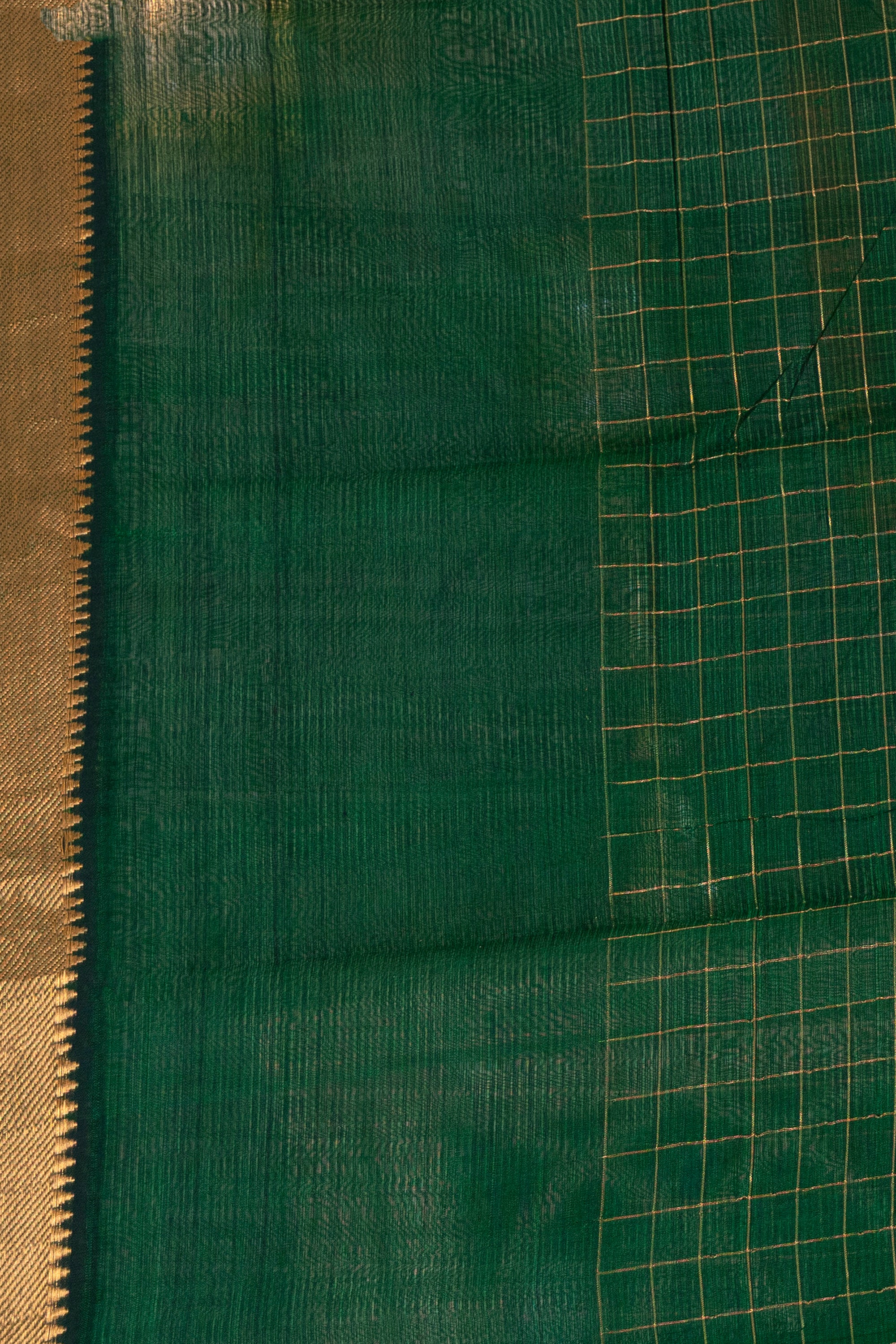 Checks Silk Mangalgiri