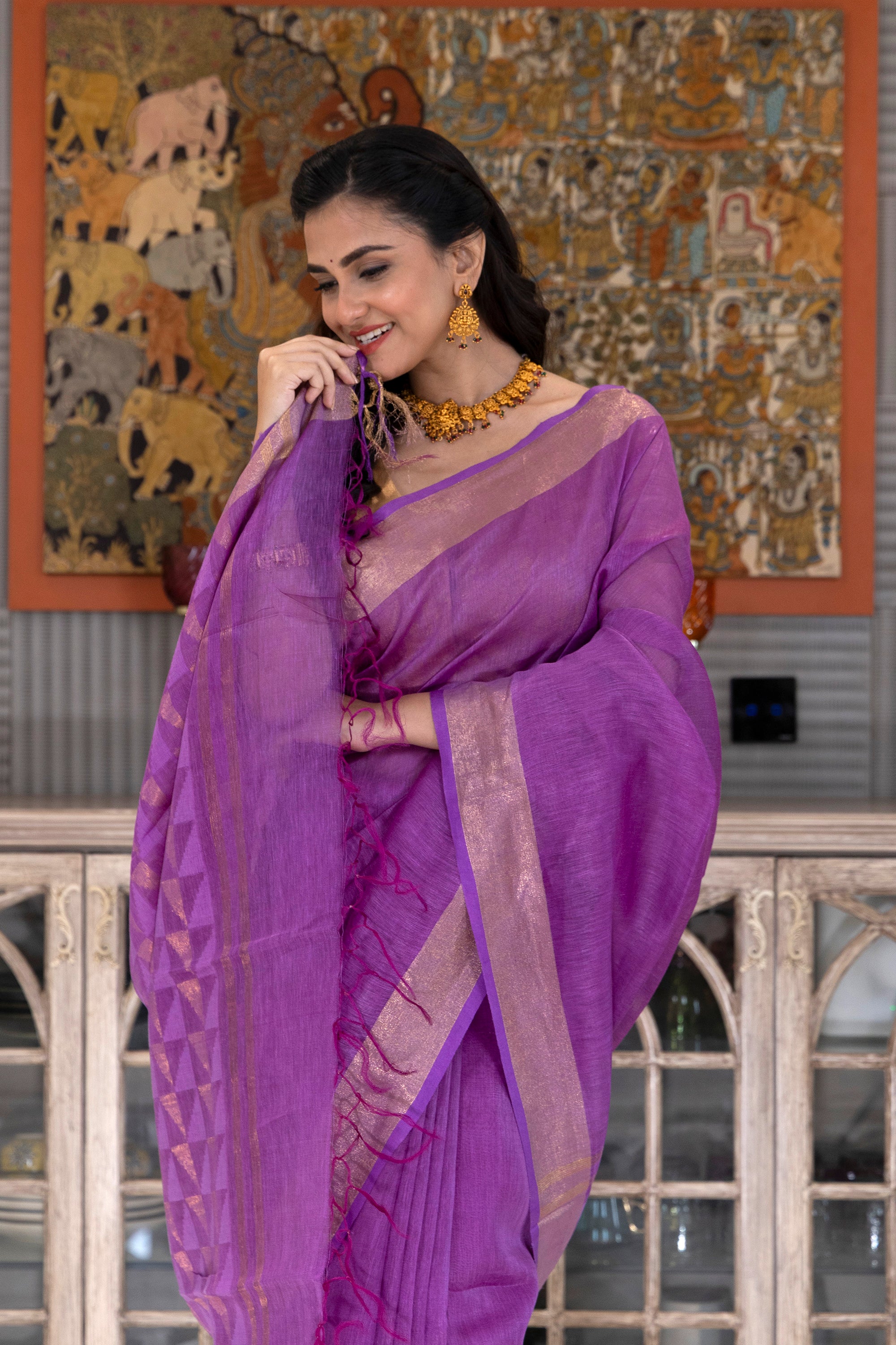 Linen Zari Par
