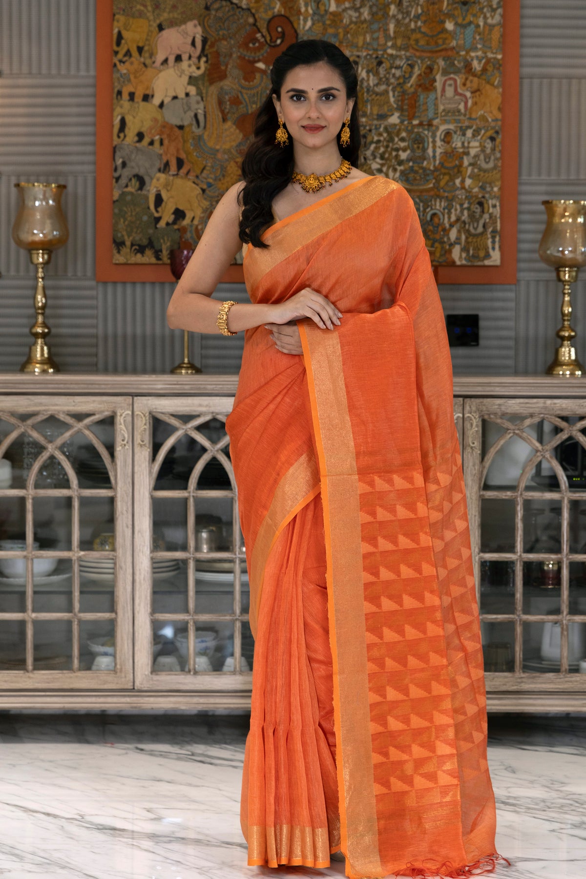 Linen Zari Par