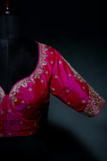 Katan Silk Pita Zari Work