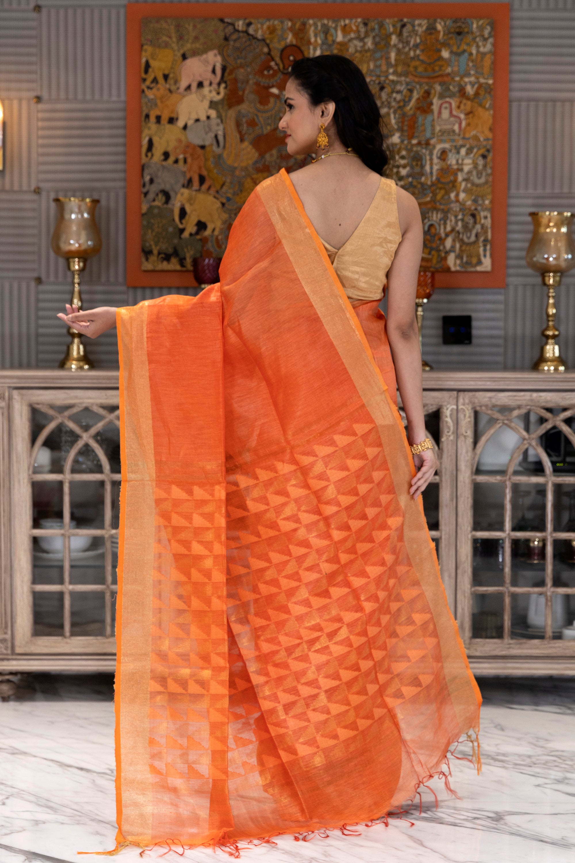 Linen Zari Par