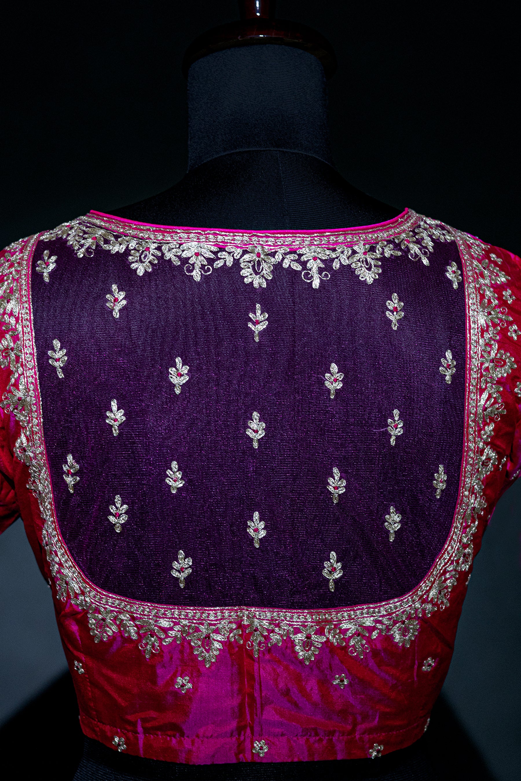 Katan Silk Pita Zari Work