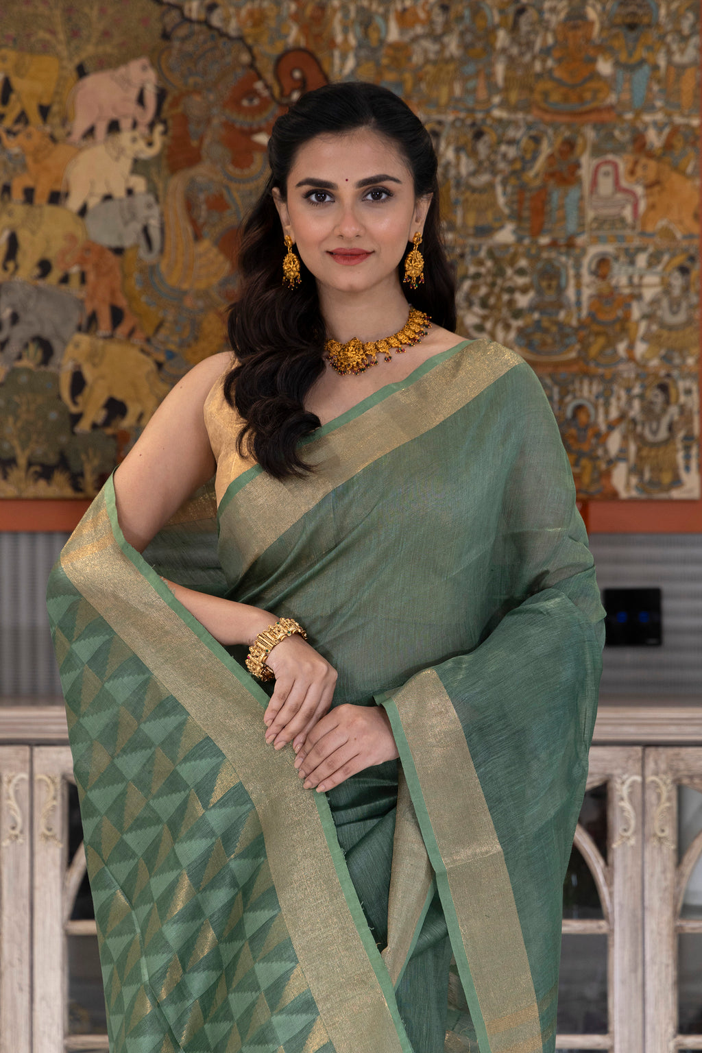 Linen Zari Par