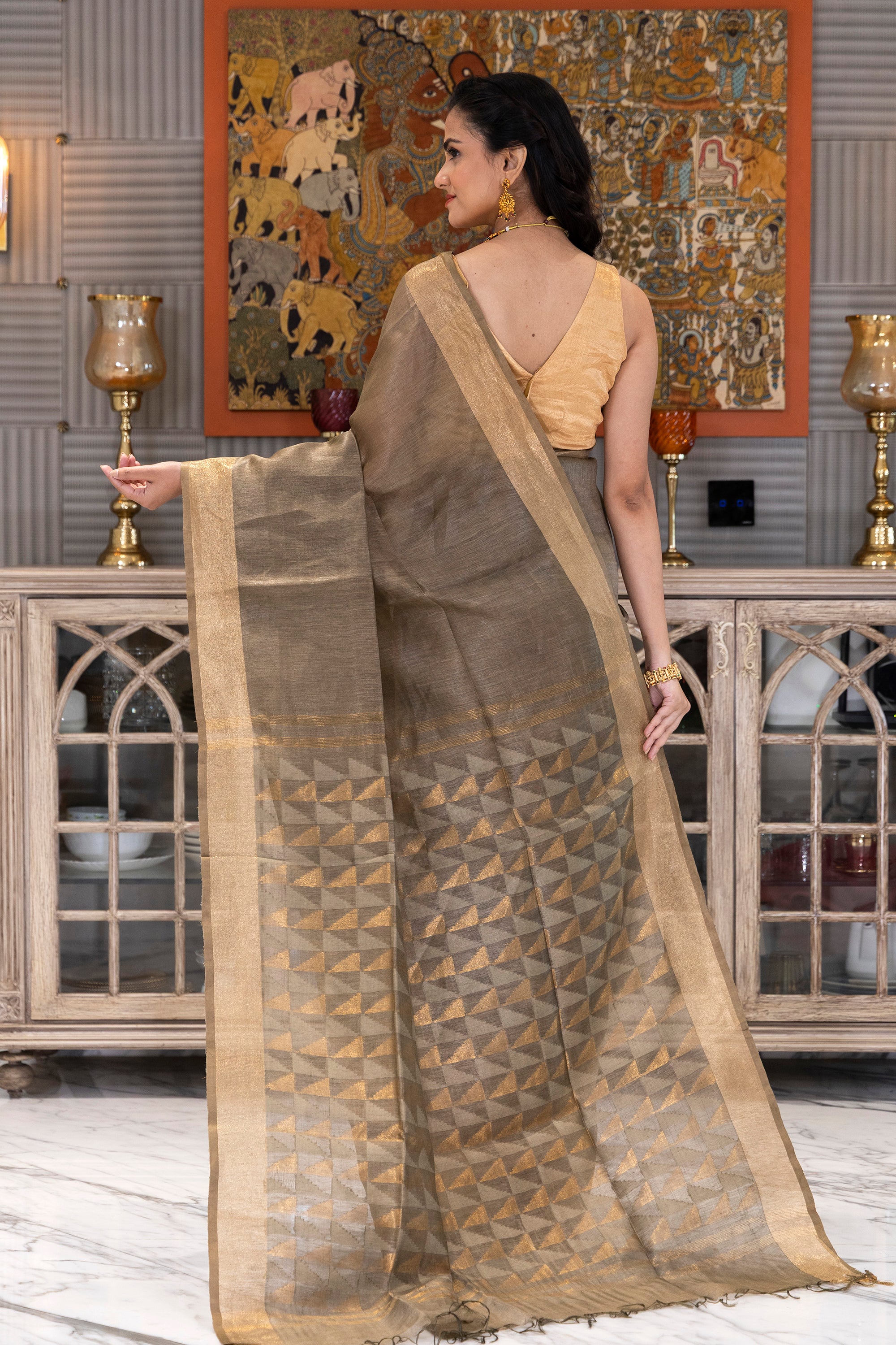 Linen Zari Par