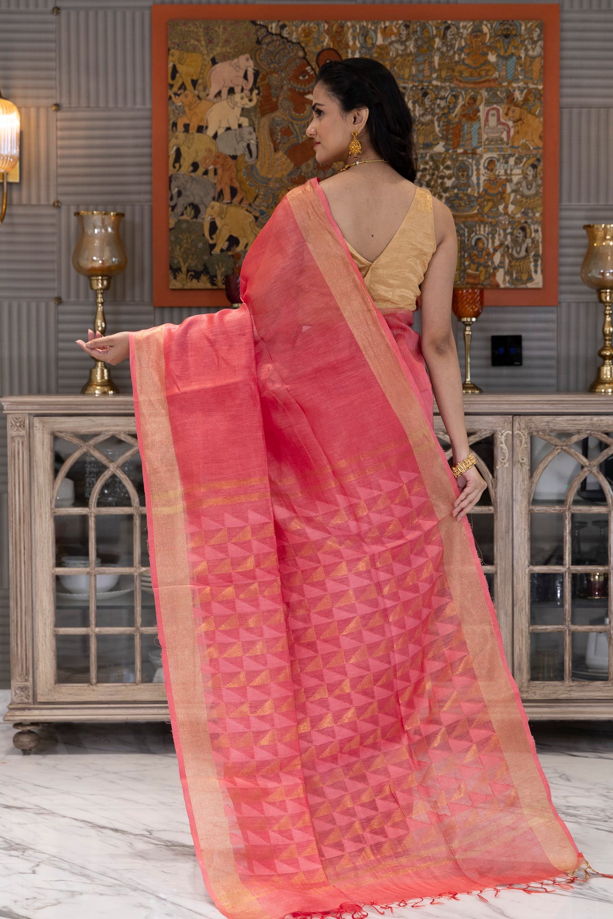 Linen Zari Par