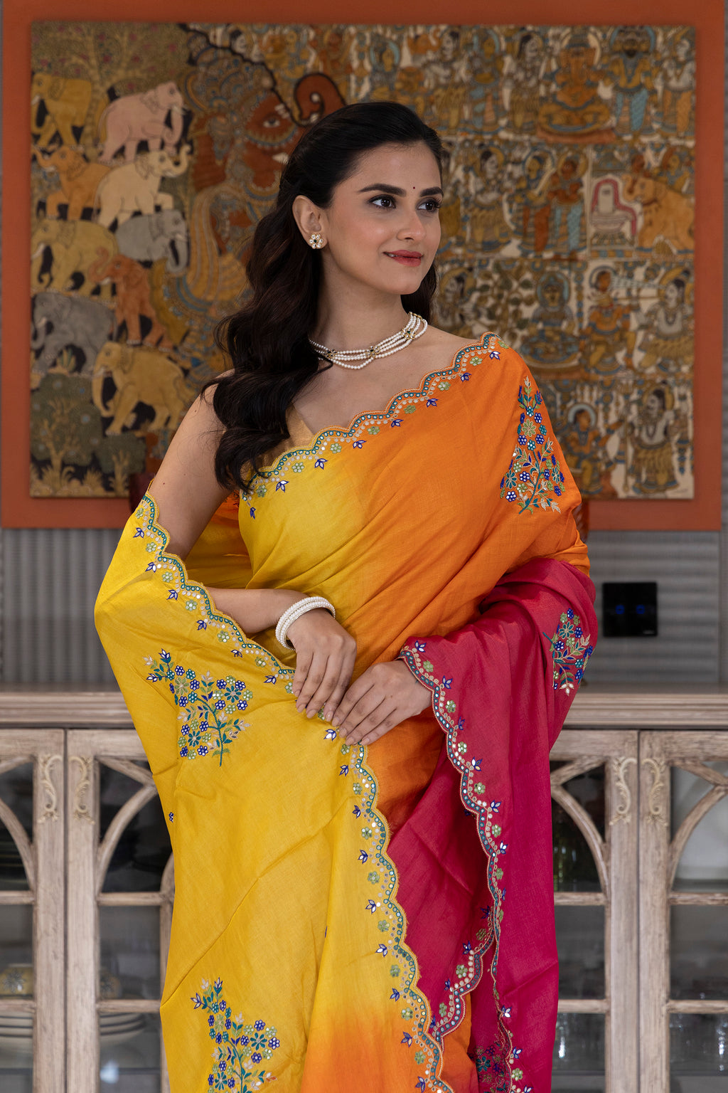 Tussar Handwork