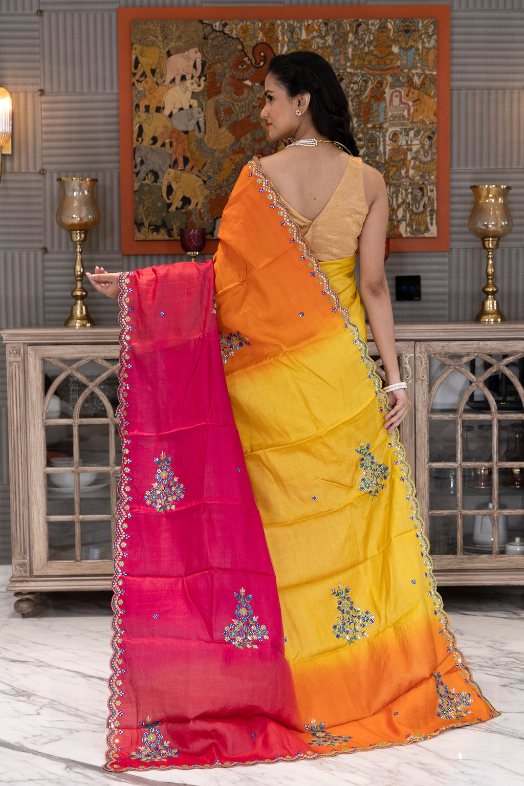 Tussar Handwork