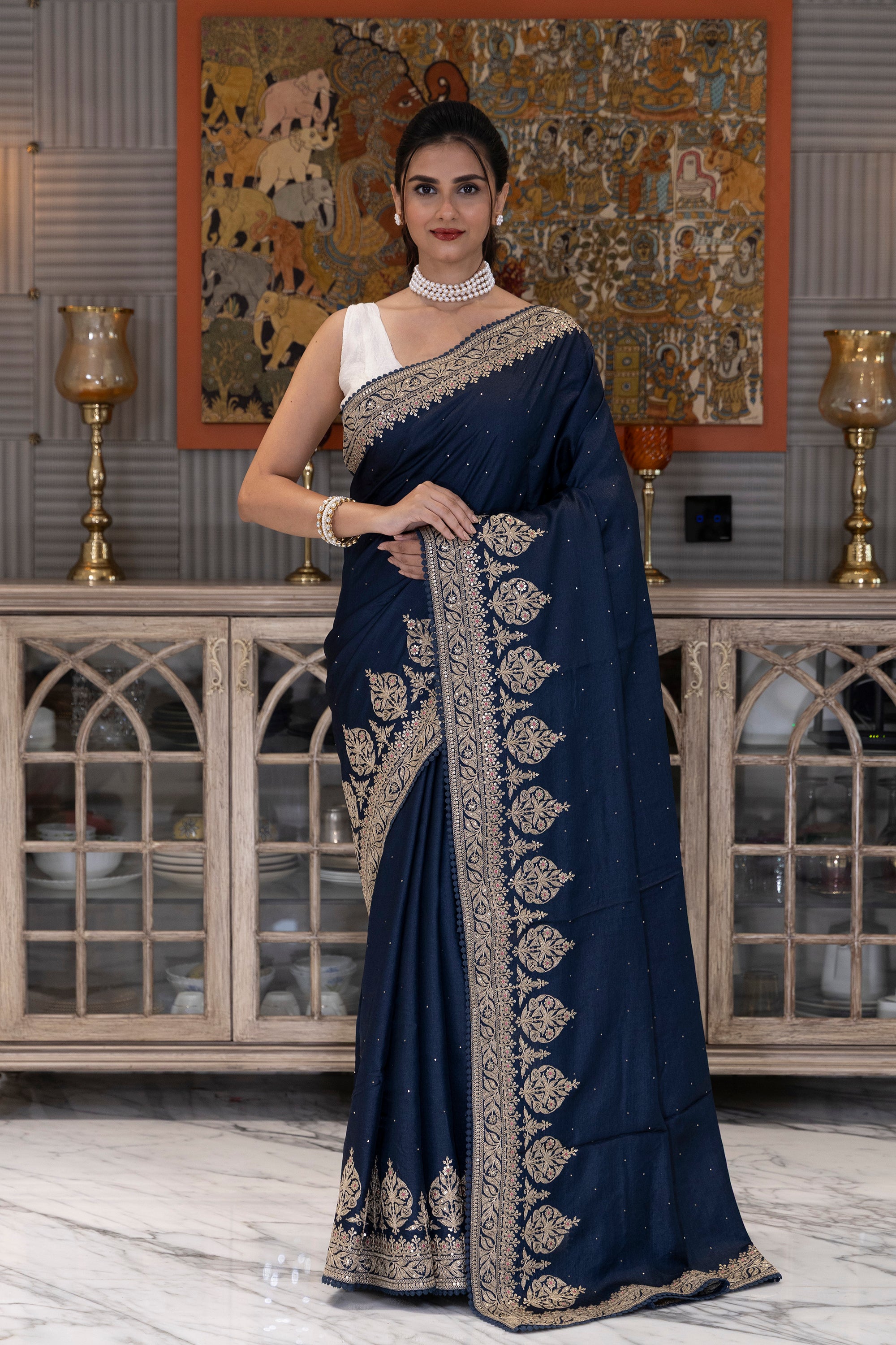 Tussar Mukesh Handwork