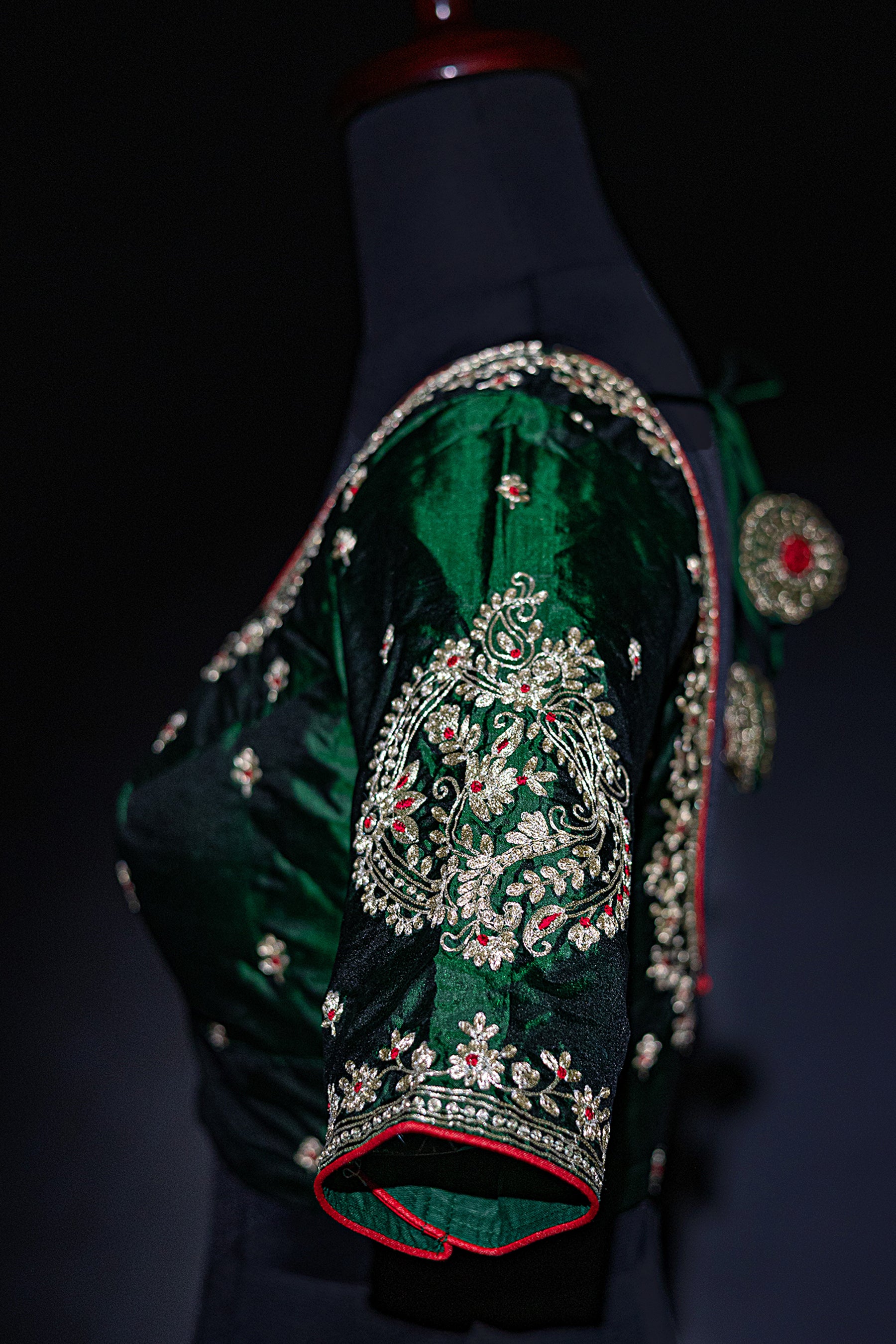 Katan silk pitazari work