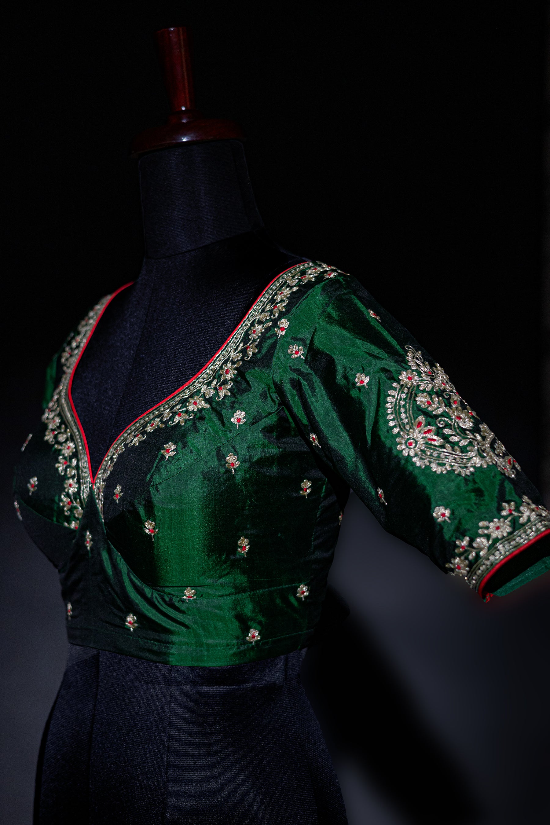 Katan silk pitazari work