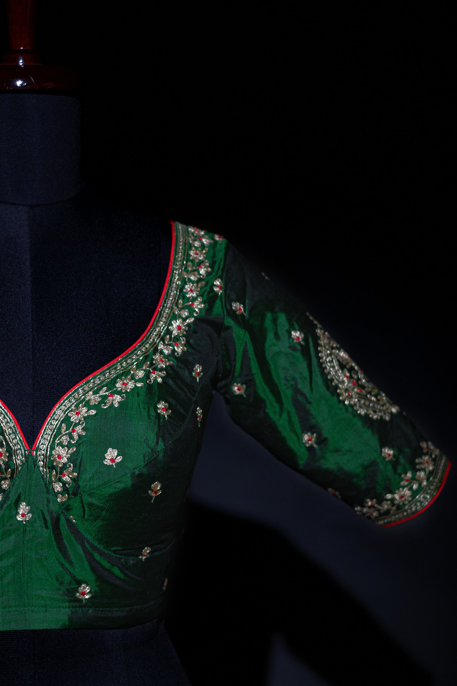 Katan silk pitazari work