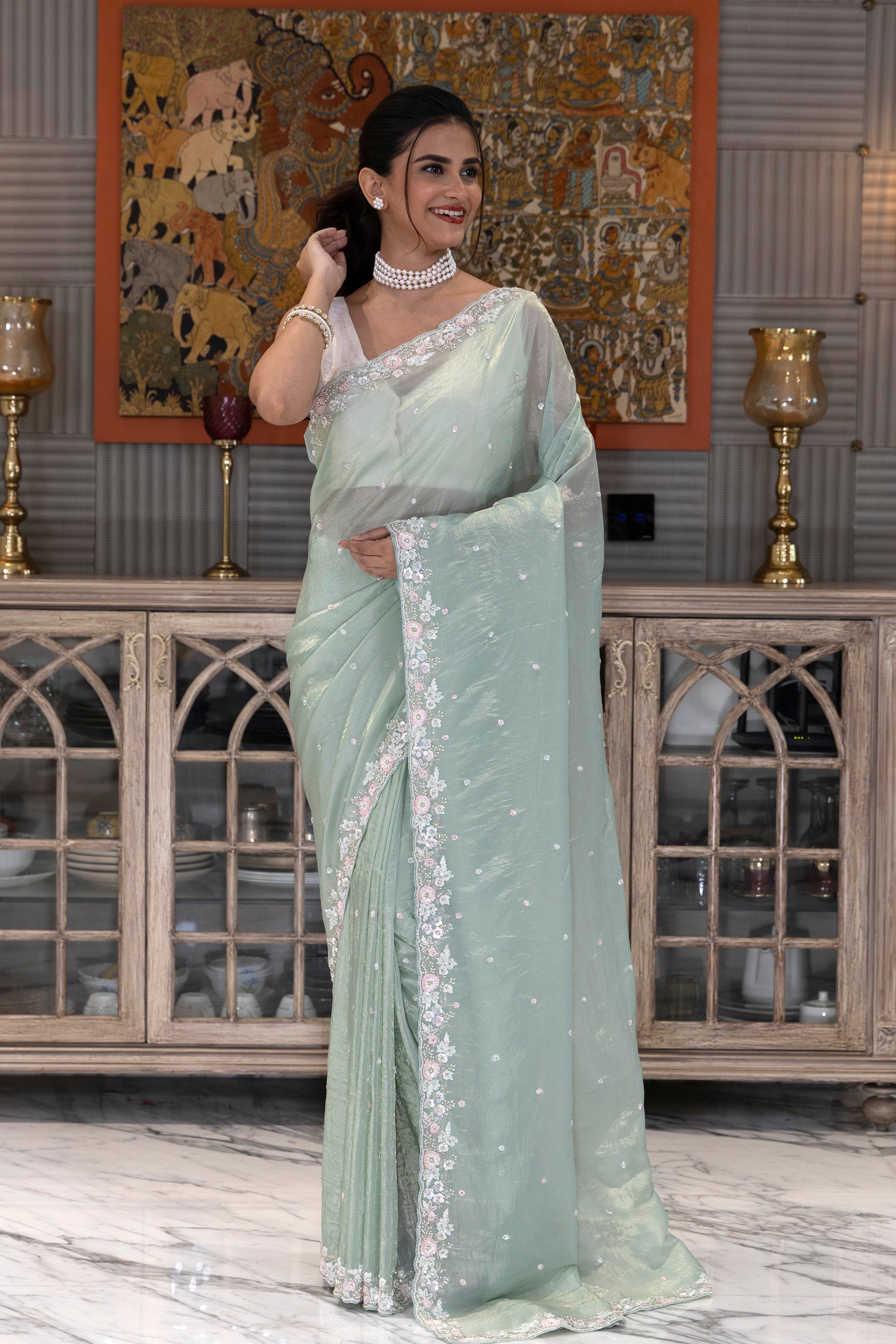 Satin Handwork