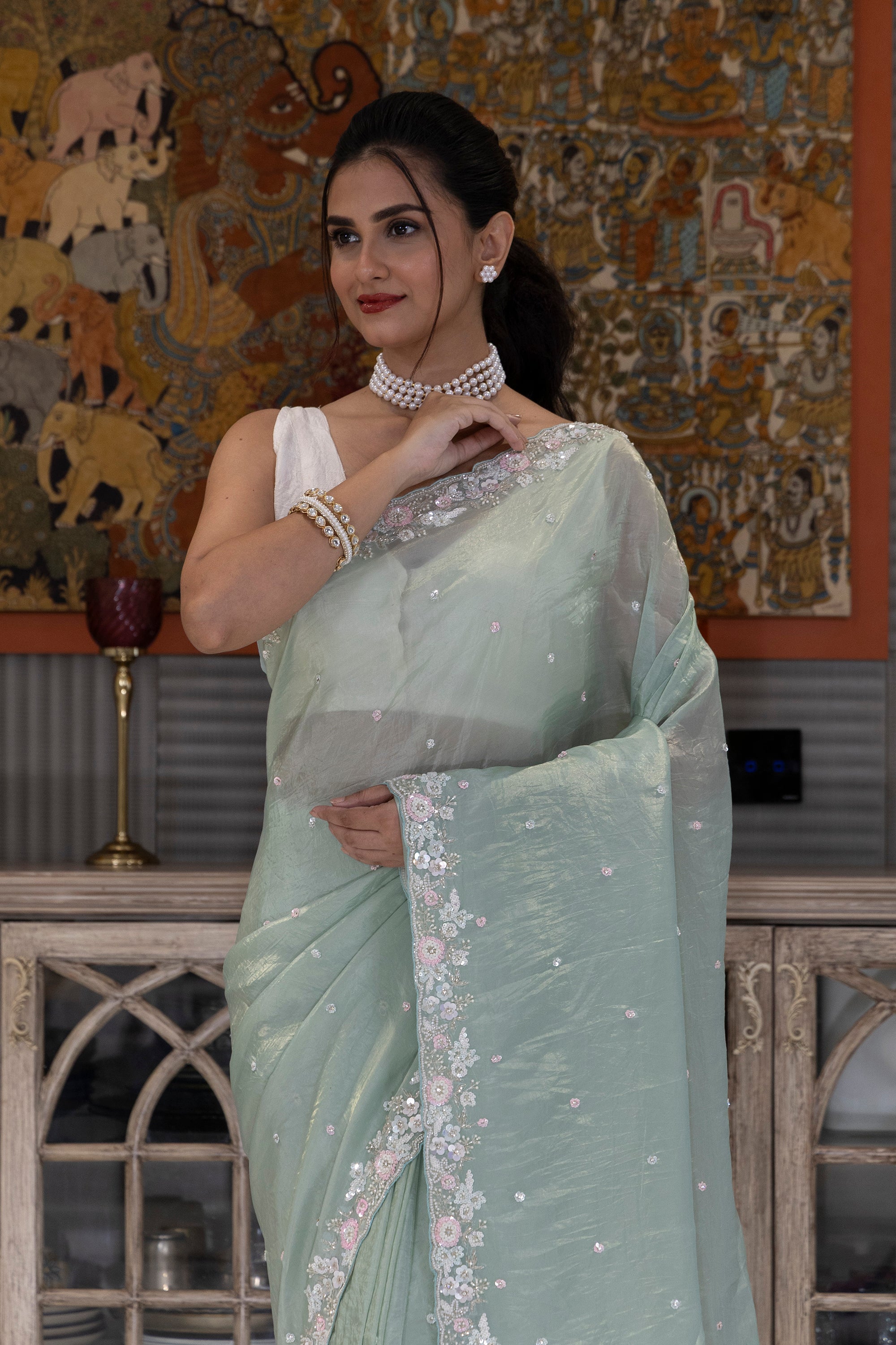 Satin Handwork