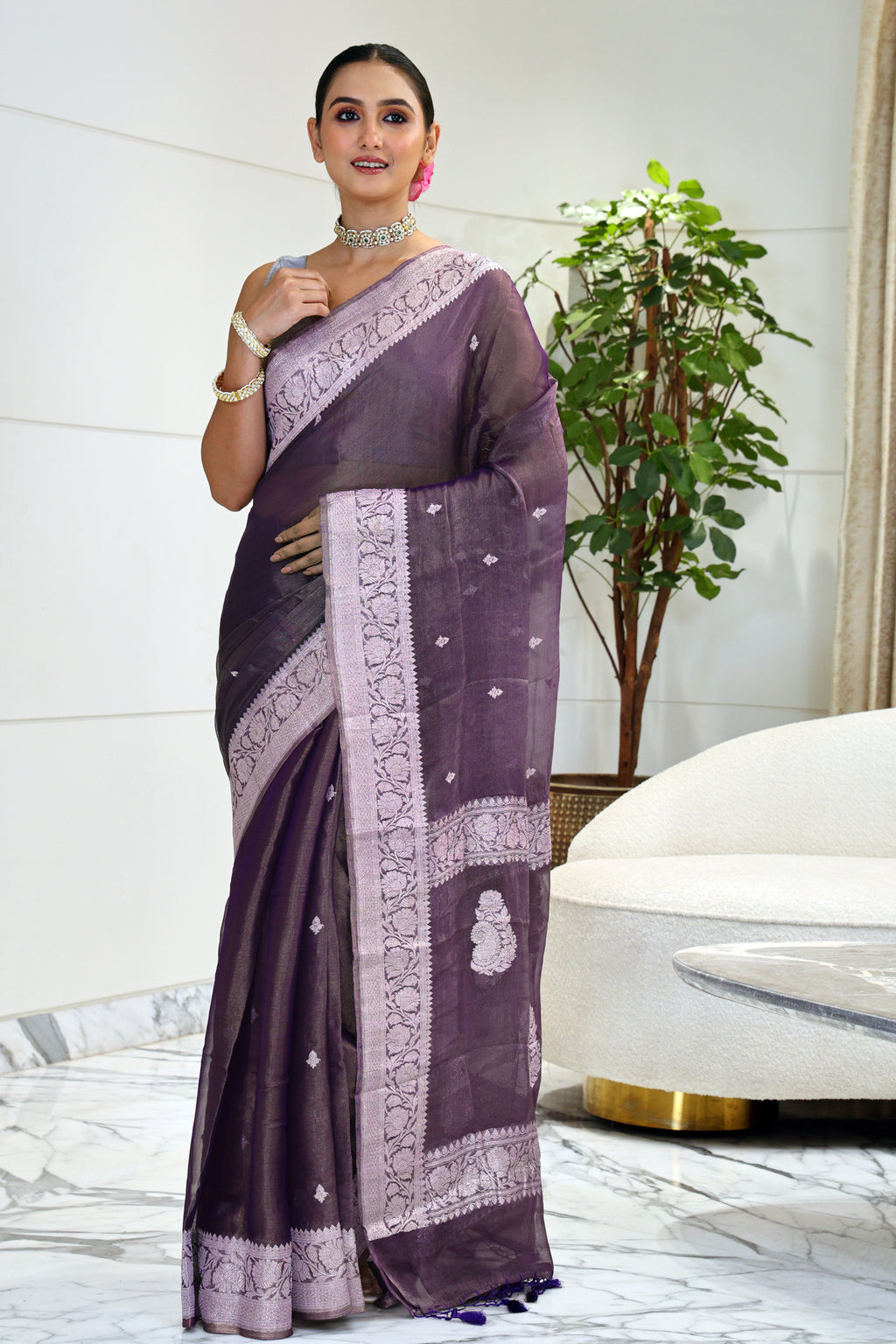 Tissue Chiffon Banarasi