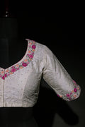 Raw Silk Hand Work