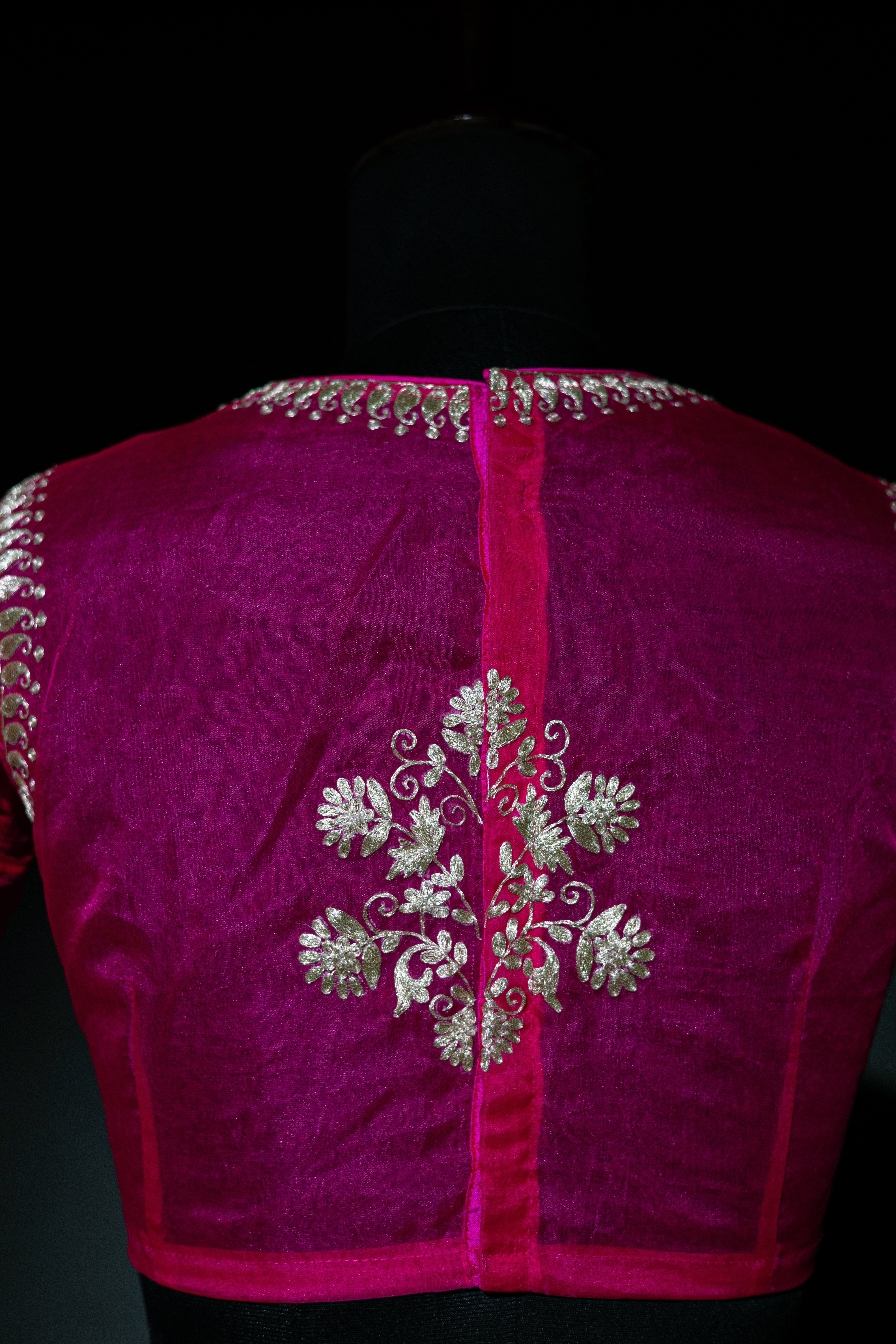 Raw Silk Pitazari Work