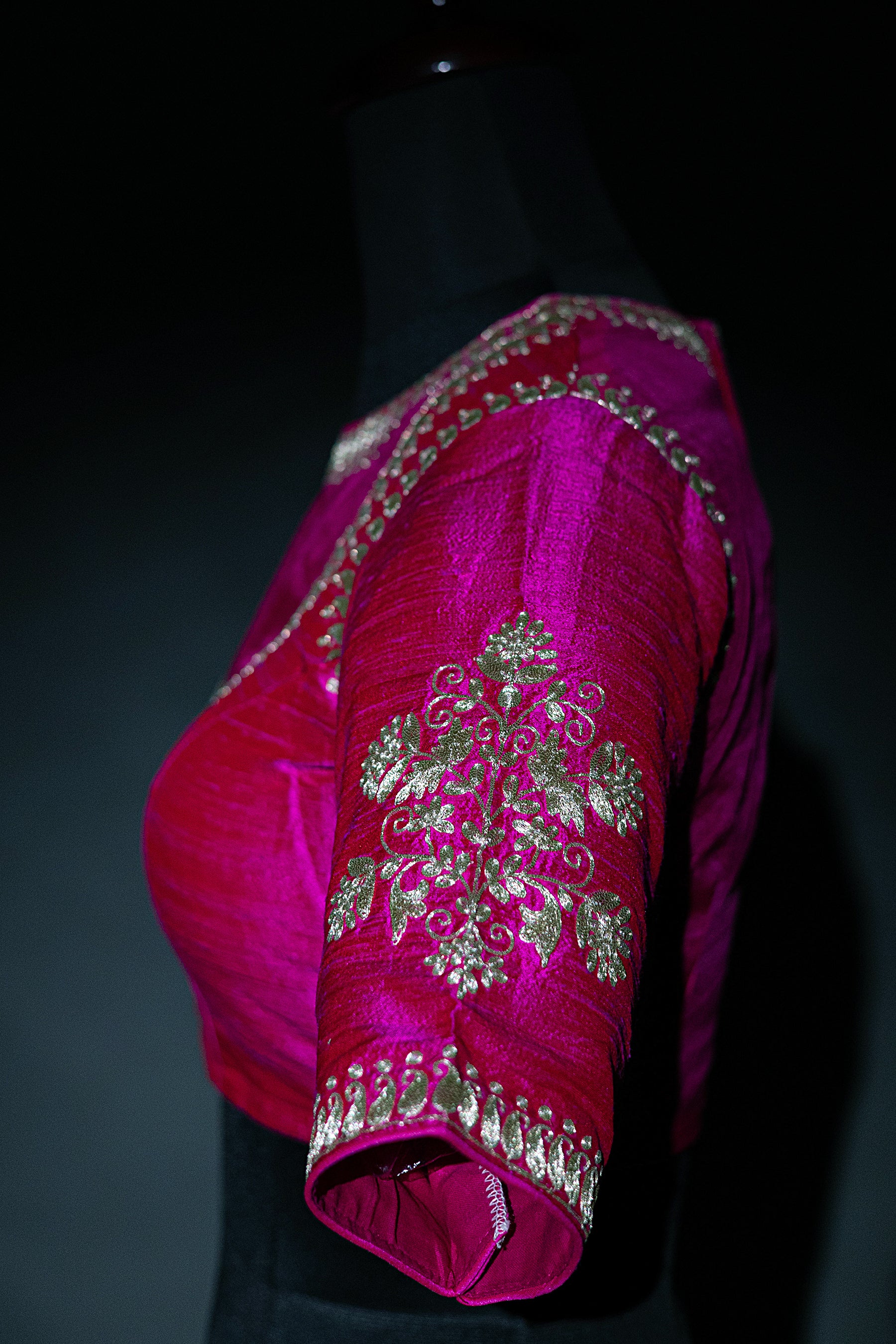 Raw Silk Pitazari Work