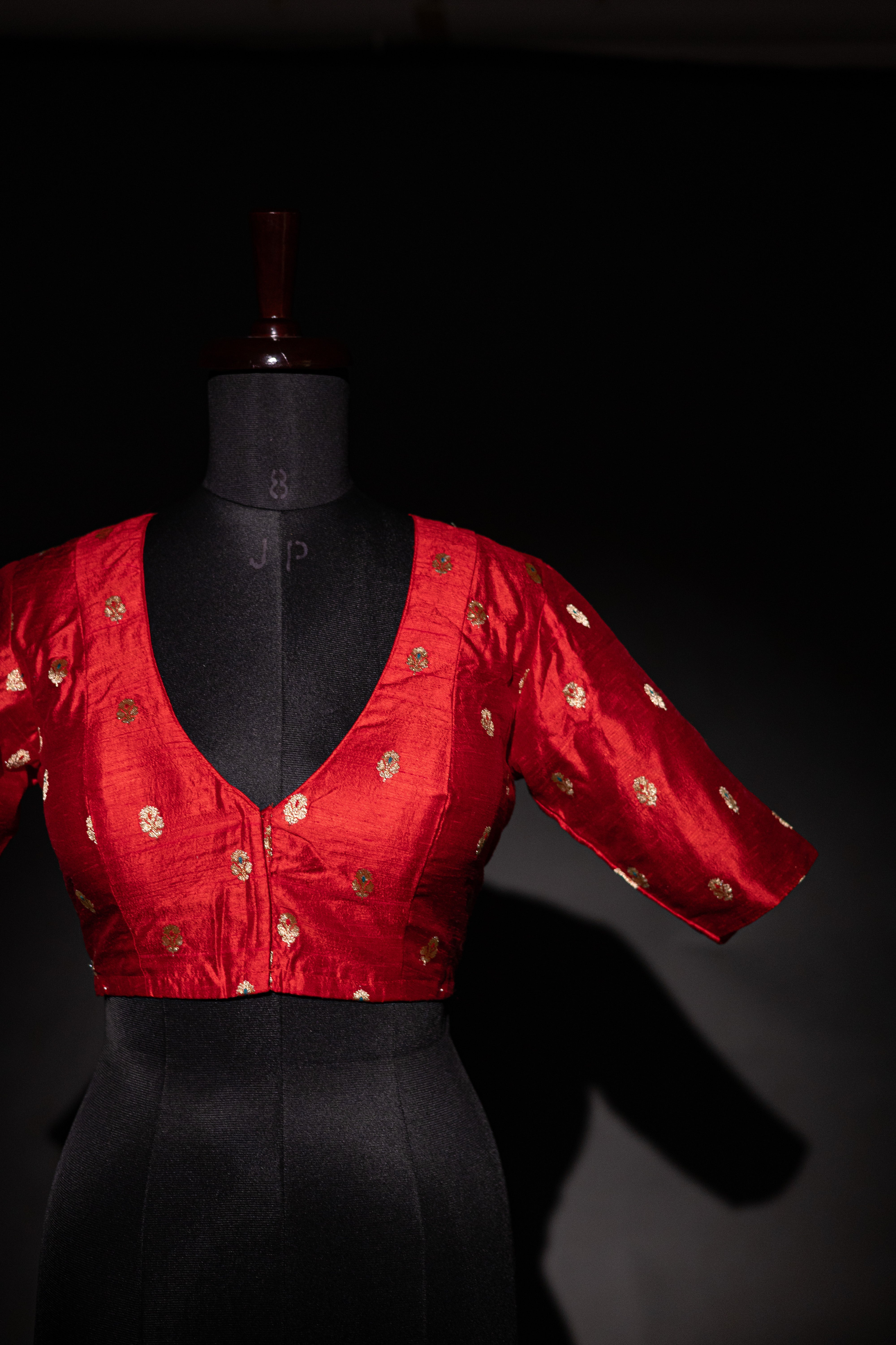 Raw Silk Zardosi Work