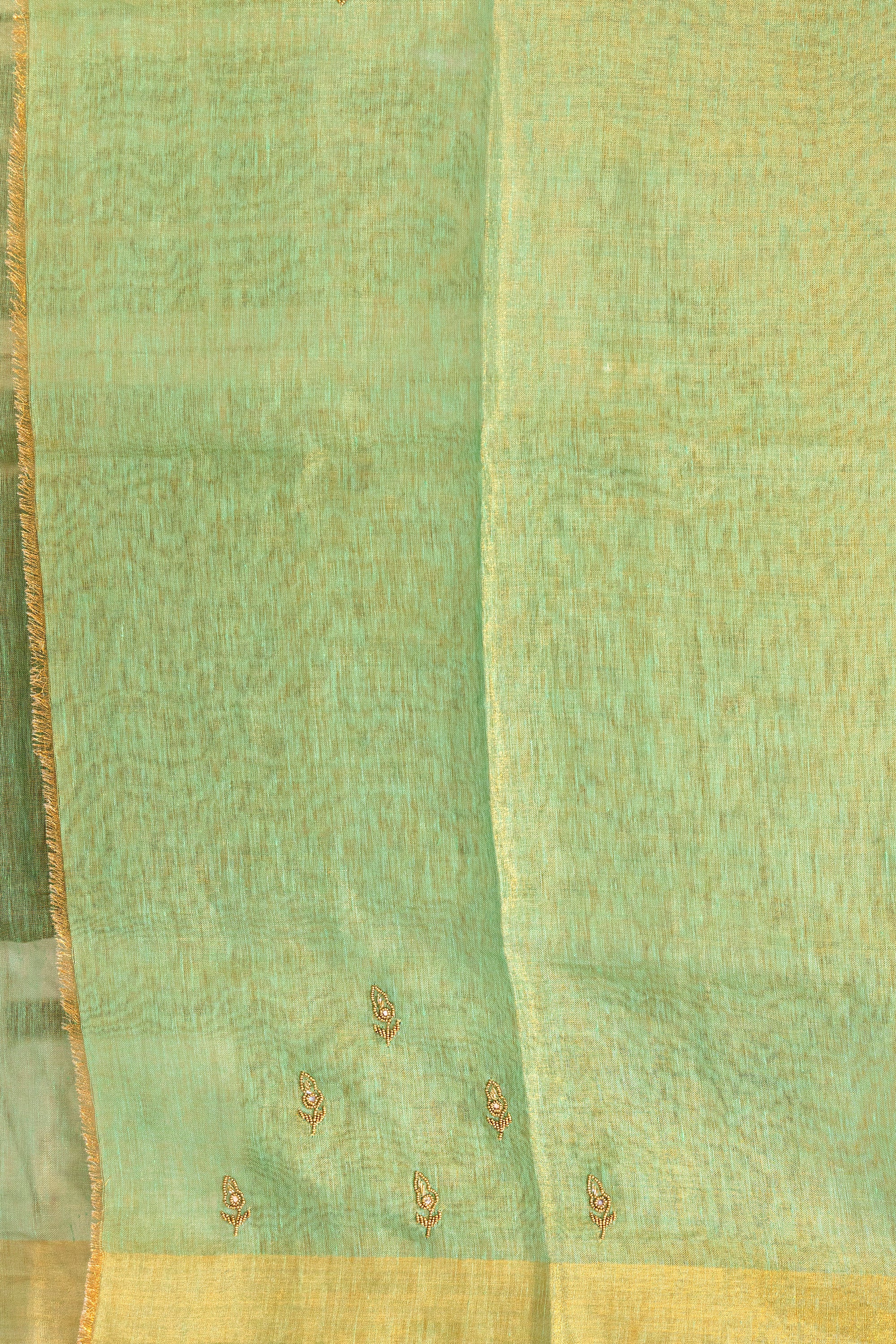 Linen Tissue Zardosi Work