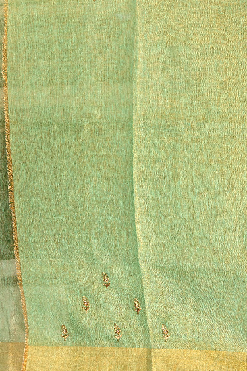 Linen Tissue Zardosi Work