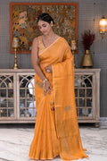 Linen Tissue Zardosi Work