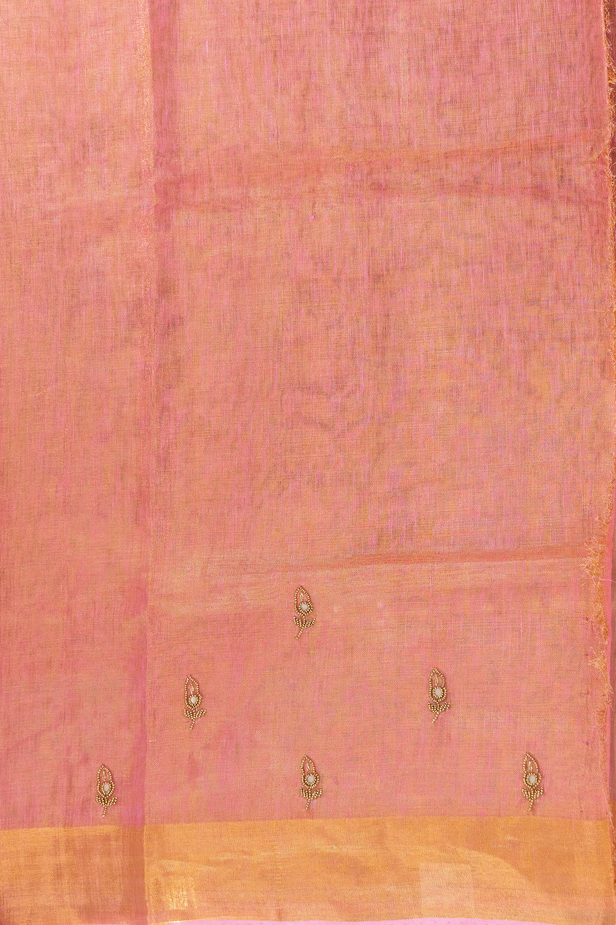 Linen Tissue Zardosi Work