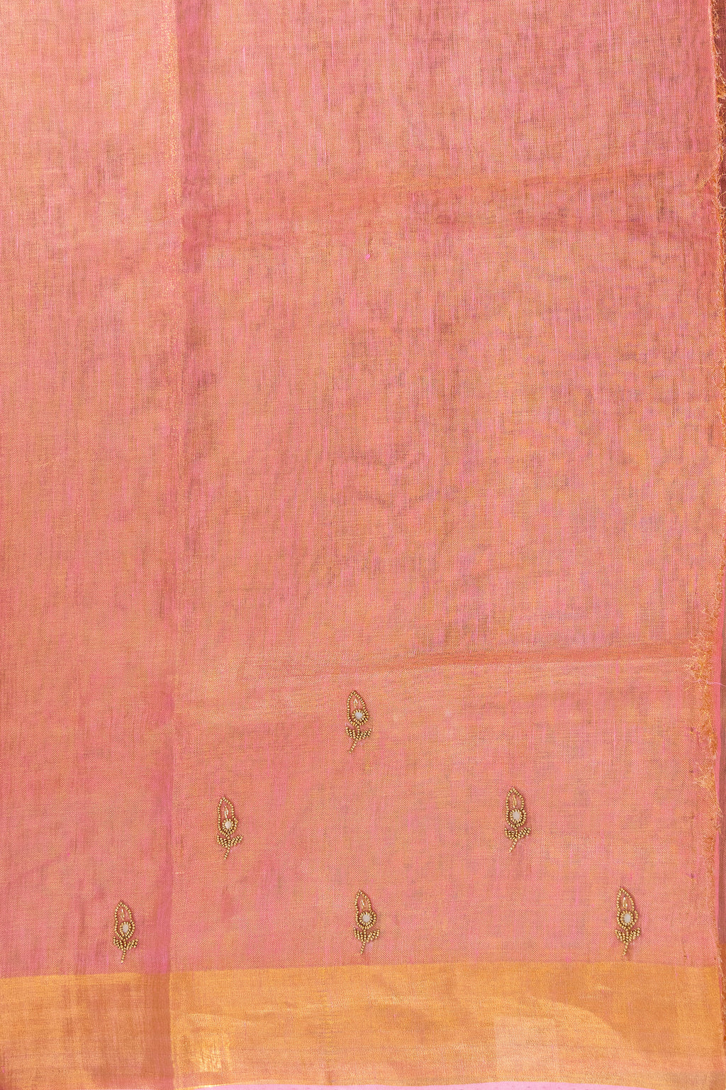 Linen Tissue Zardosi Work