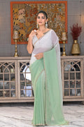Chiffon Organza Shaded Zardosi Work