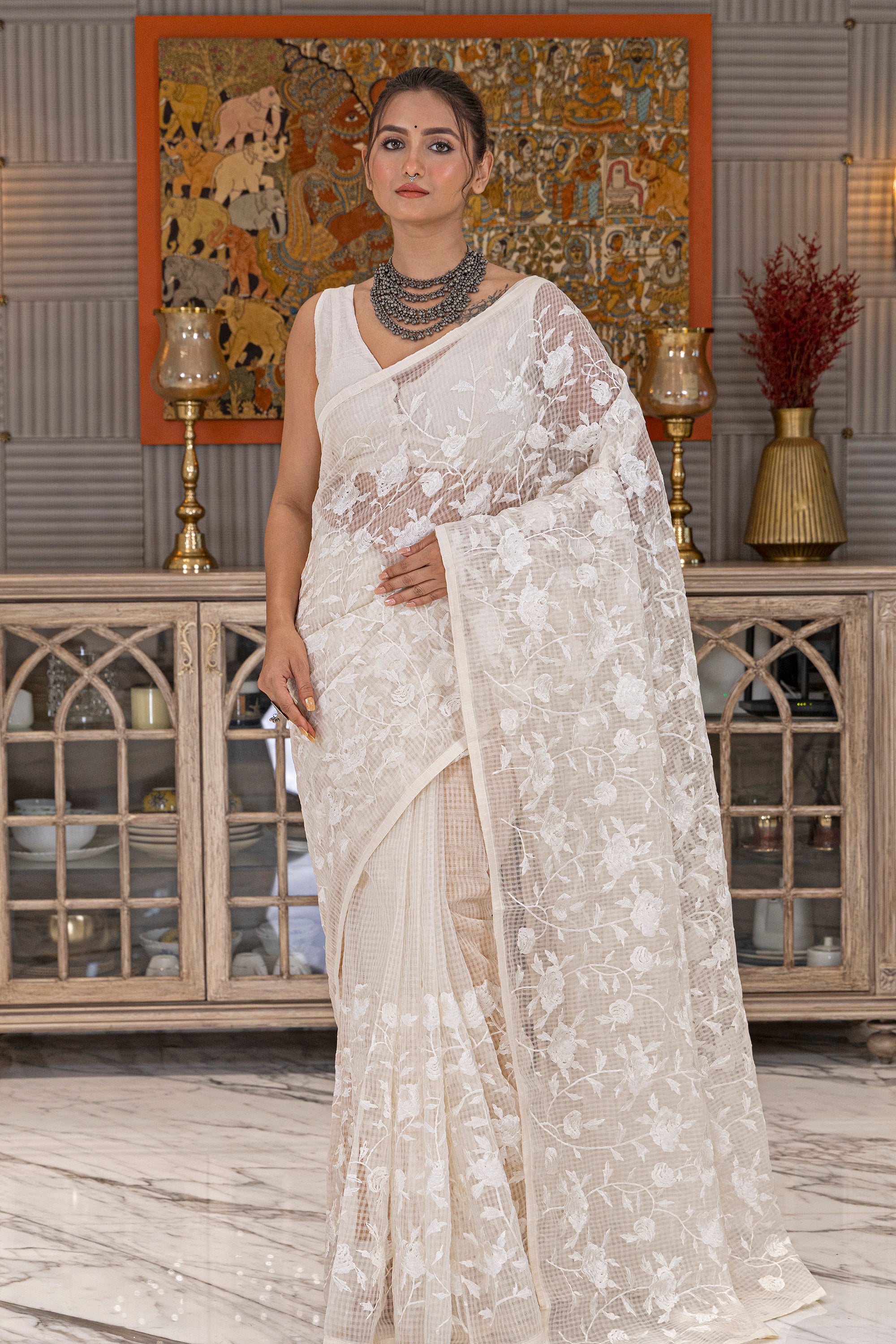 Resham Check Parsi Work(No Bp)