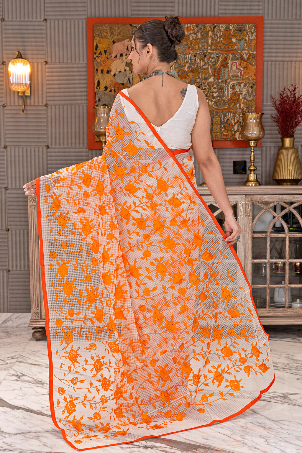 Resham Check Parsi Work(No Bp)
