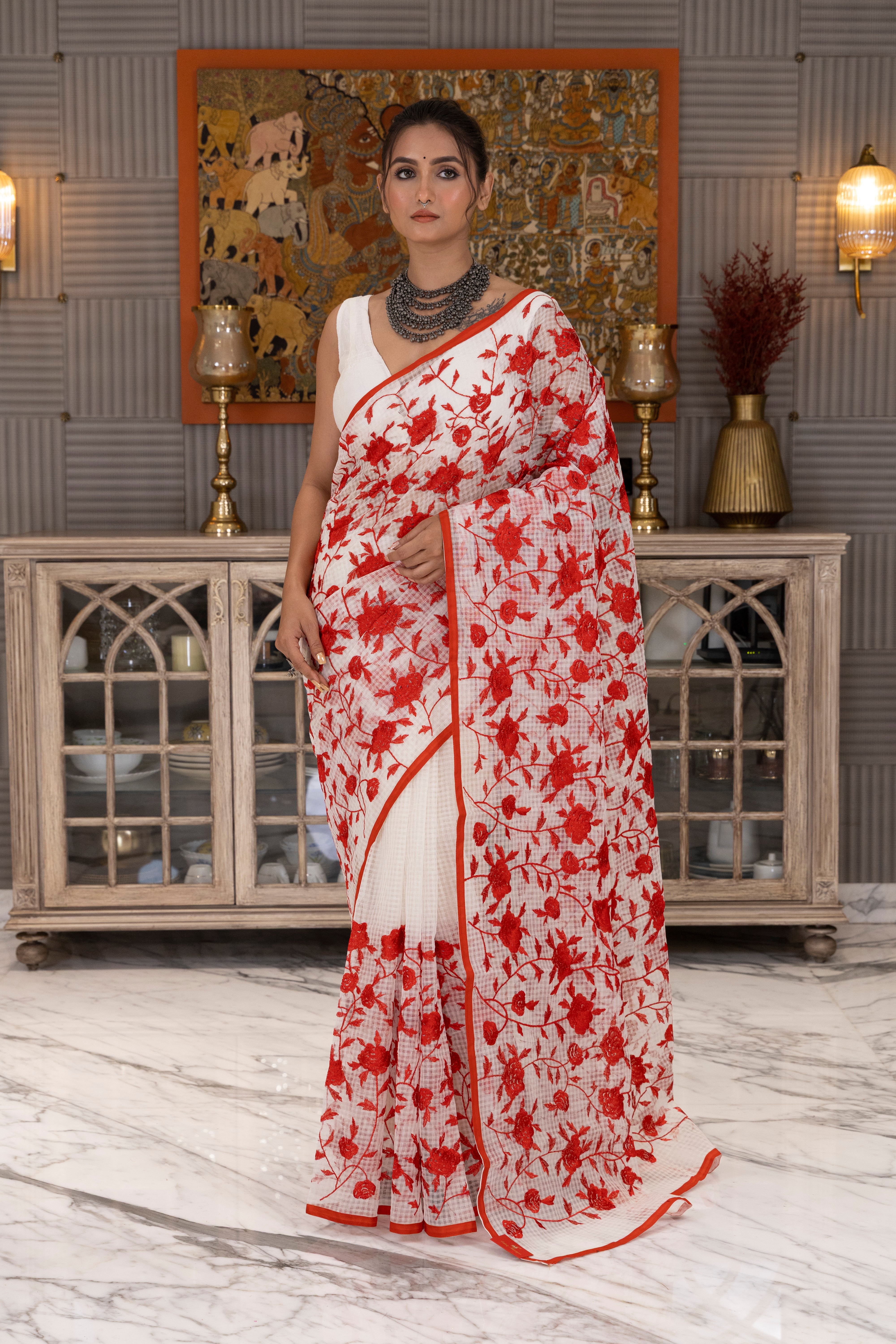 Resham Check Parsi Work(No Bp)