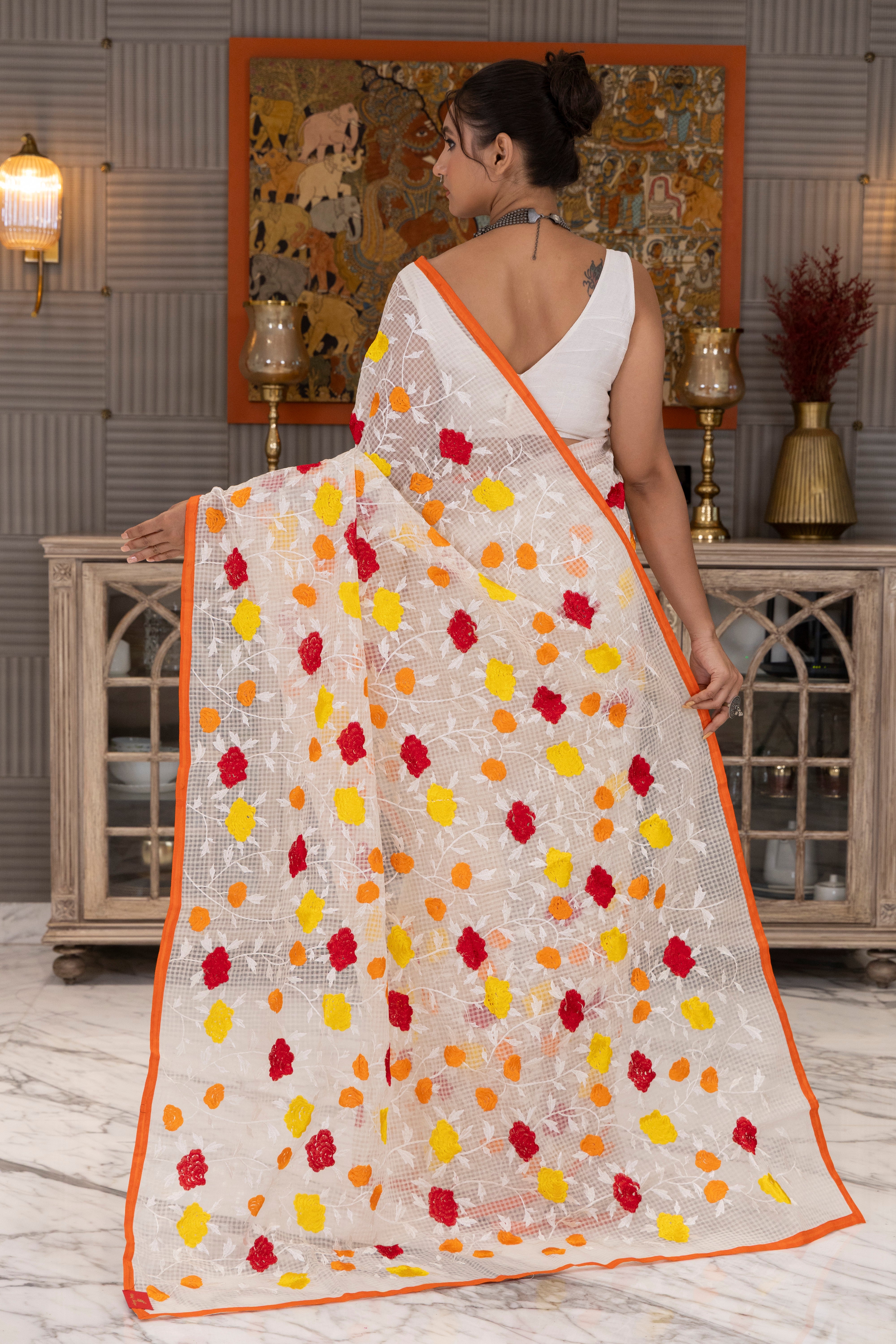 Resham Check Parsi Work(No Bp)