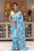 Resham Check Parsi Work (No Bp)