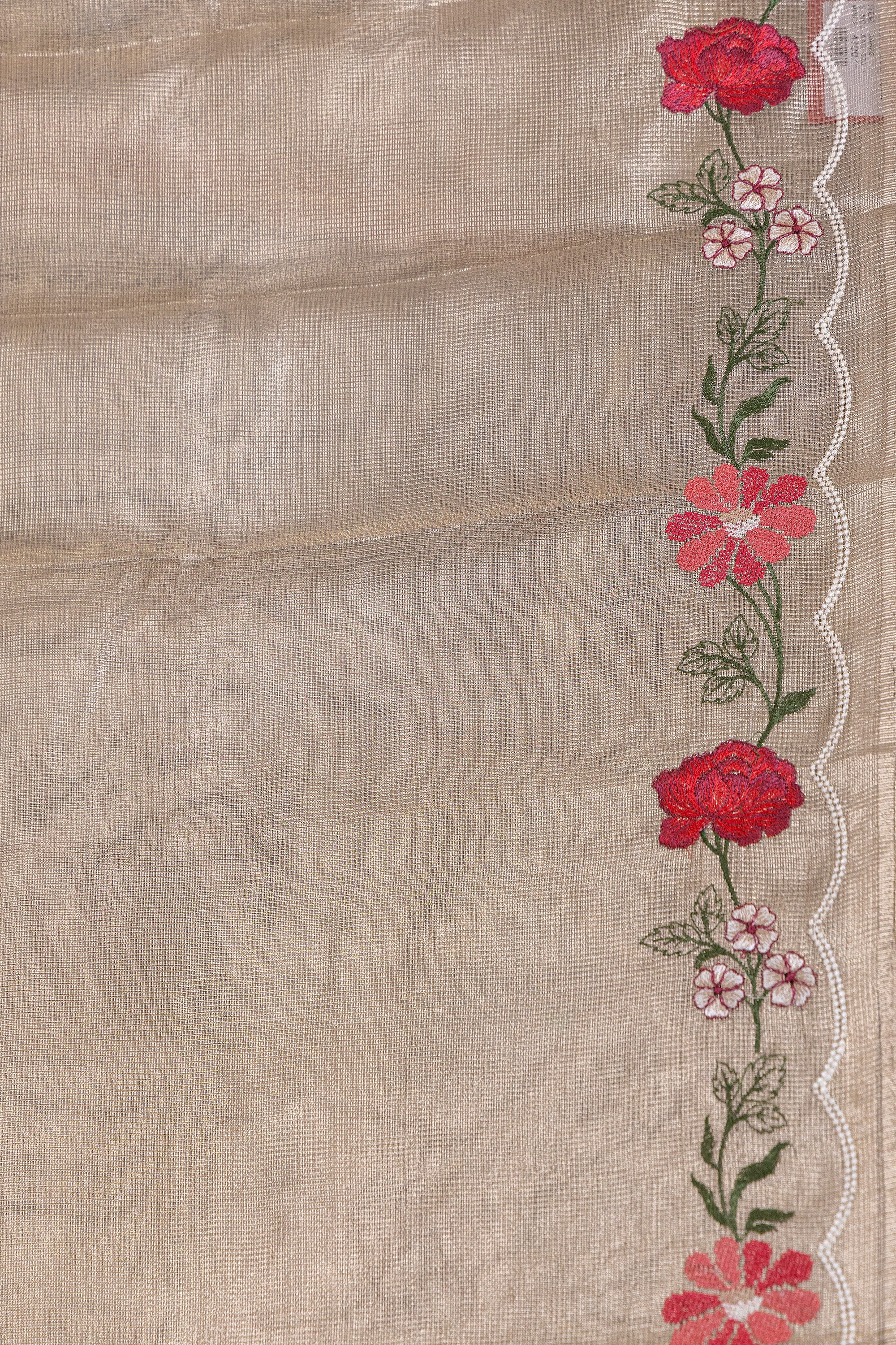 Semi Tissue Embroidery