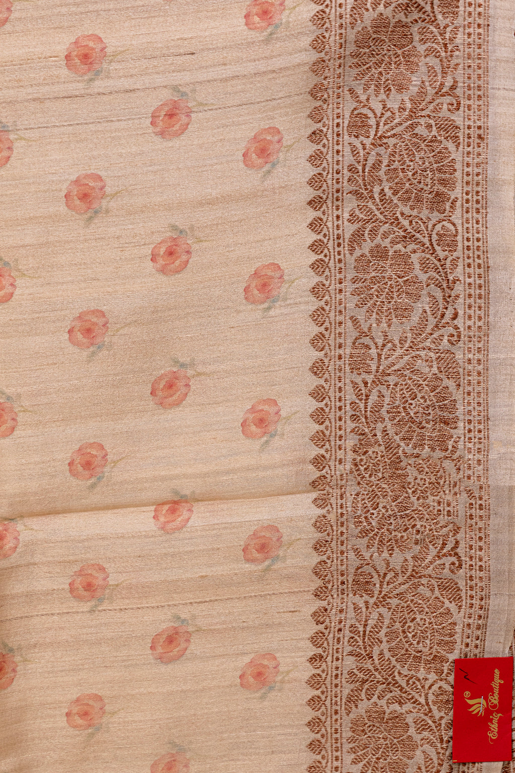 Tussar Digital Banarasi