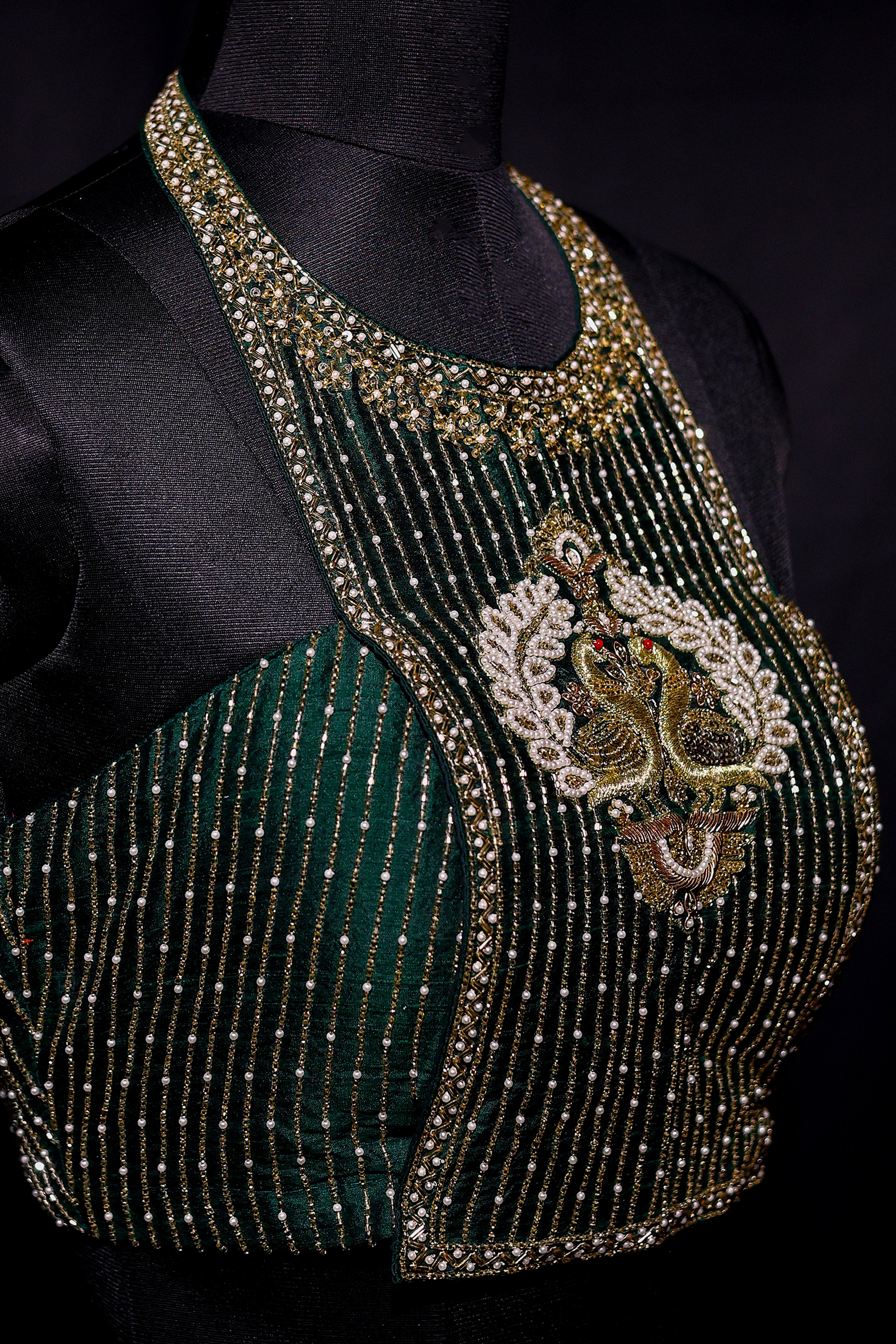 Raw Silk Zardsoi Work