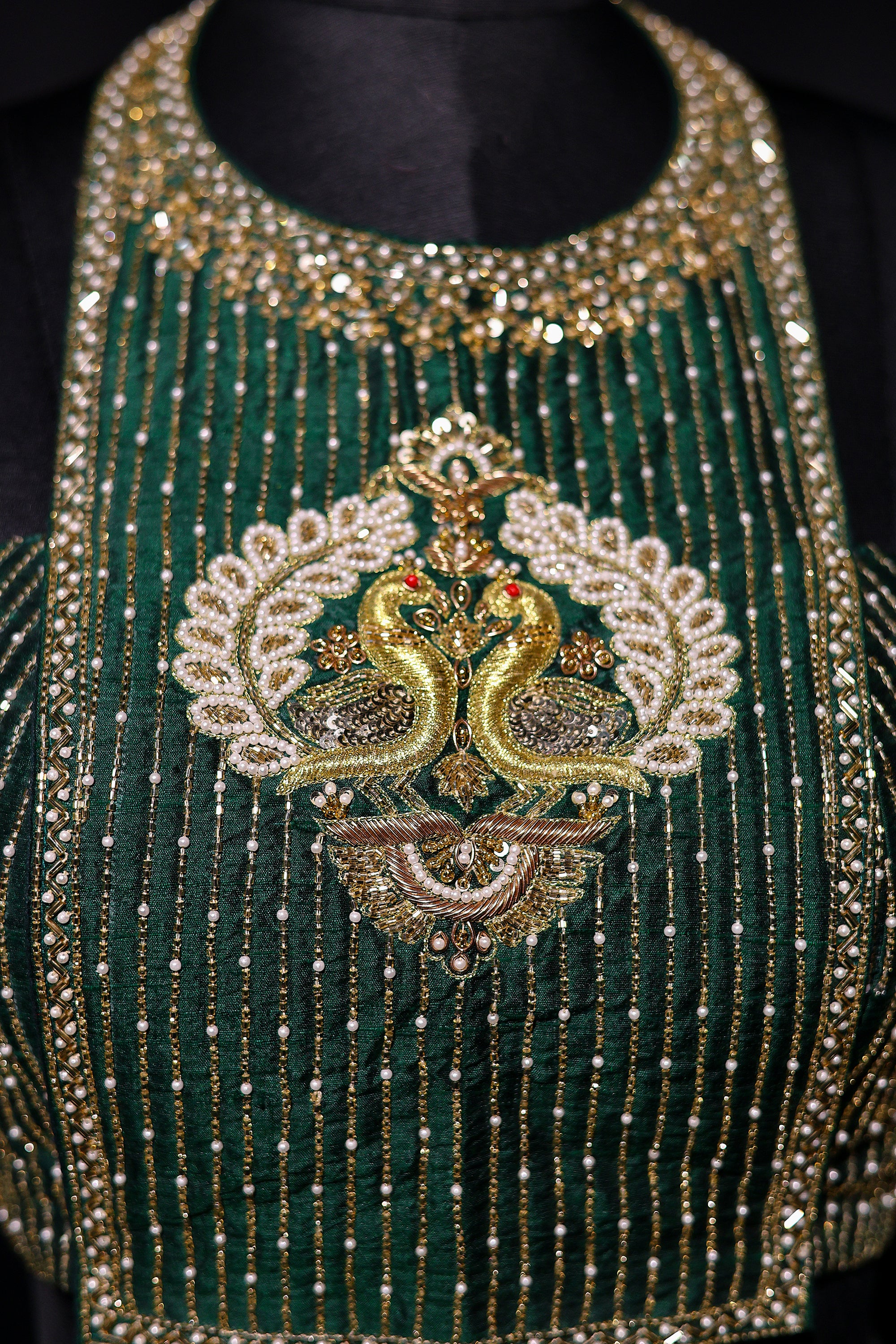 Raw Silk Zardsoi Work