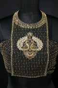 Raw Silk Zardosi Work