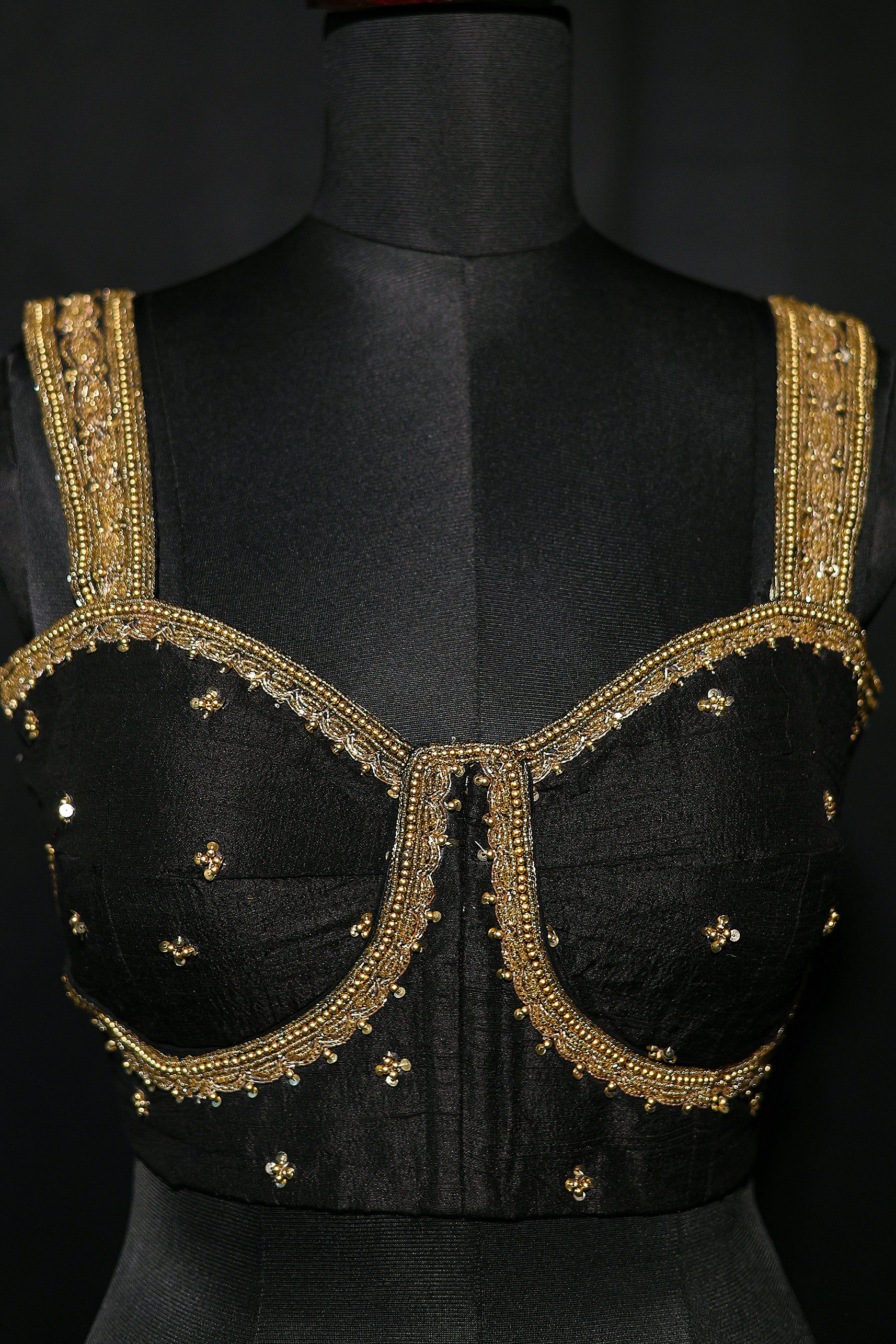 Raw Silk Sleeveless Blouse